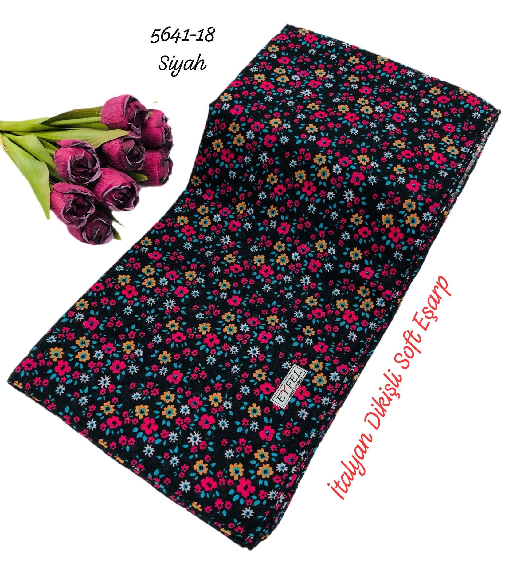 5641 İtalyan Dikişli (Yazlık) Soft Eşarp