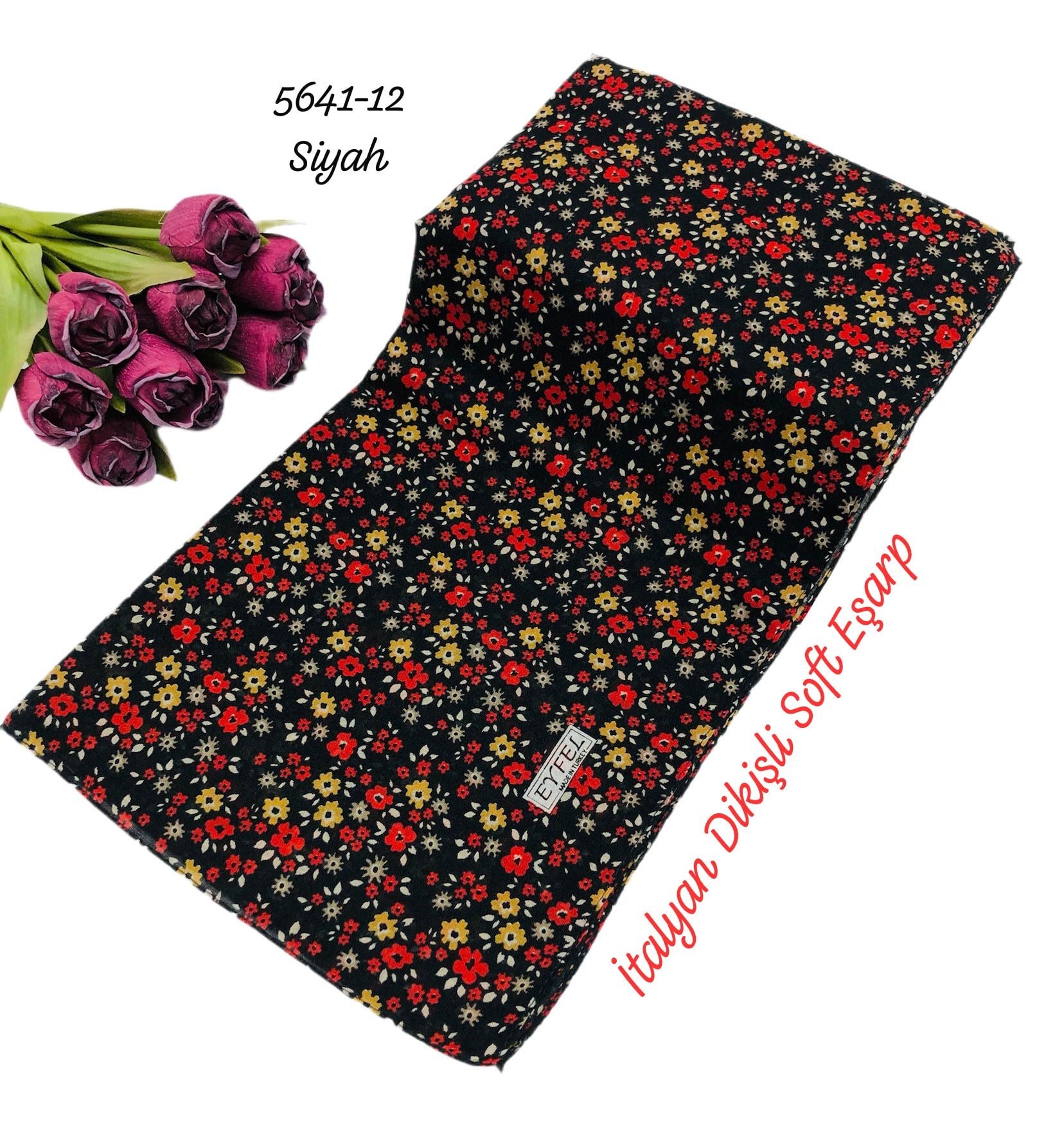 5641 İtalyan Dikişli (Yazlık) Soft Eşarp