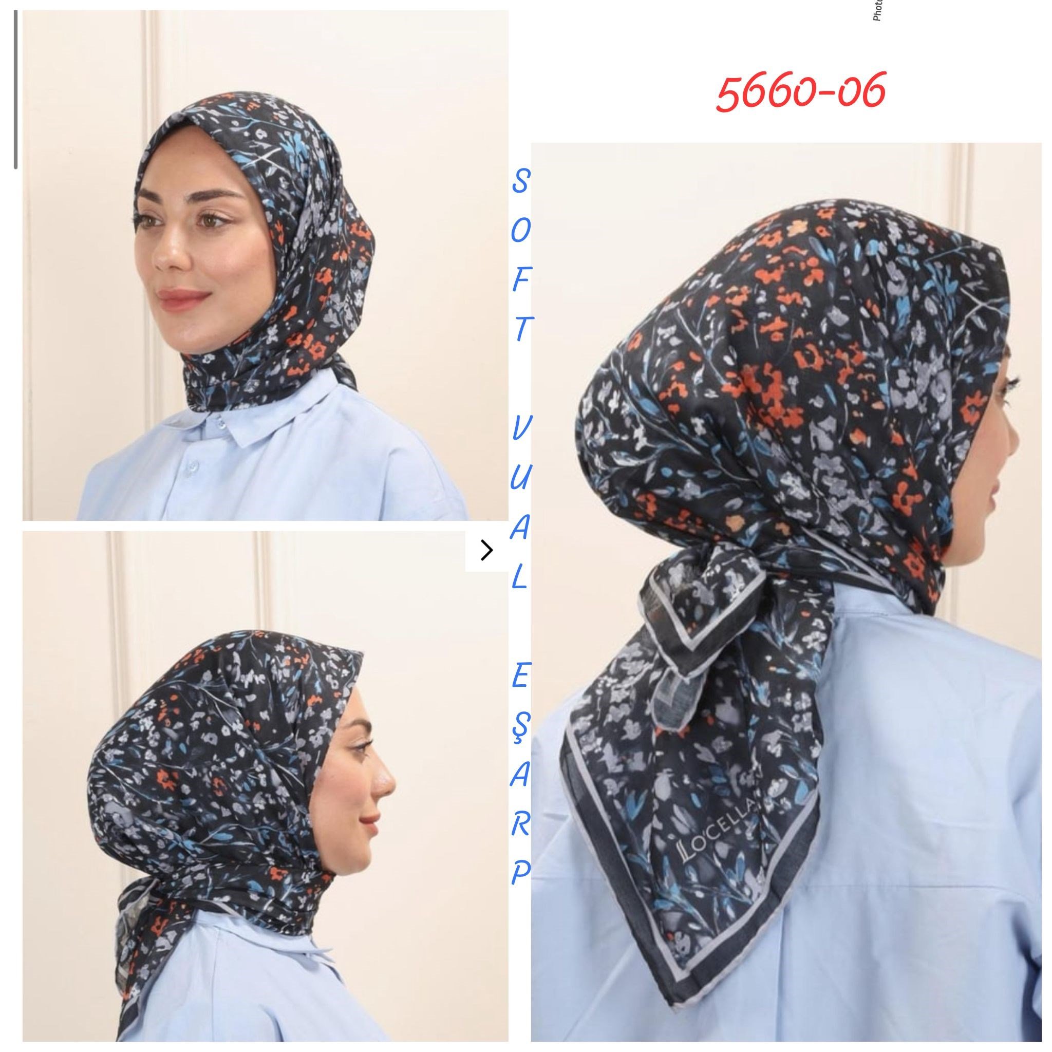 5660 Locella Soft Vual Eşarp