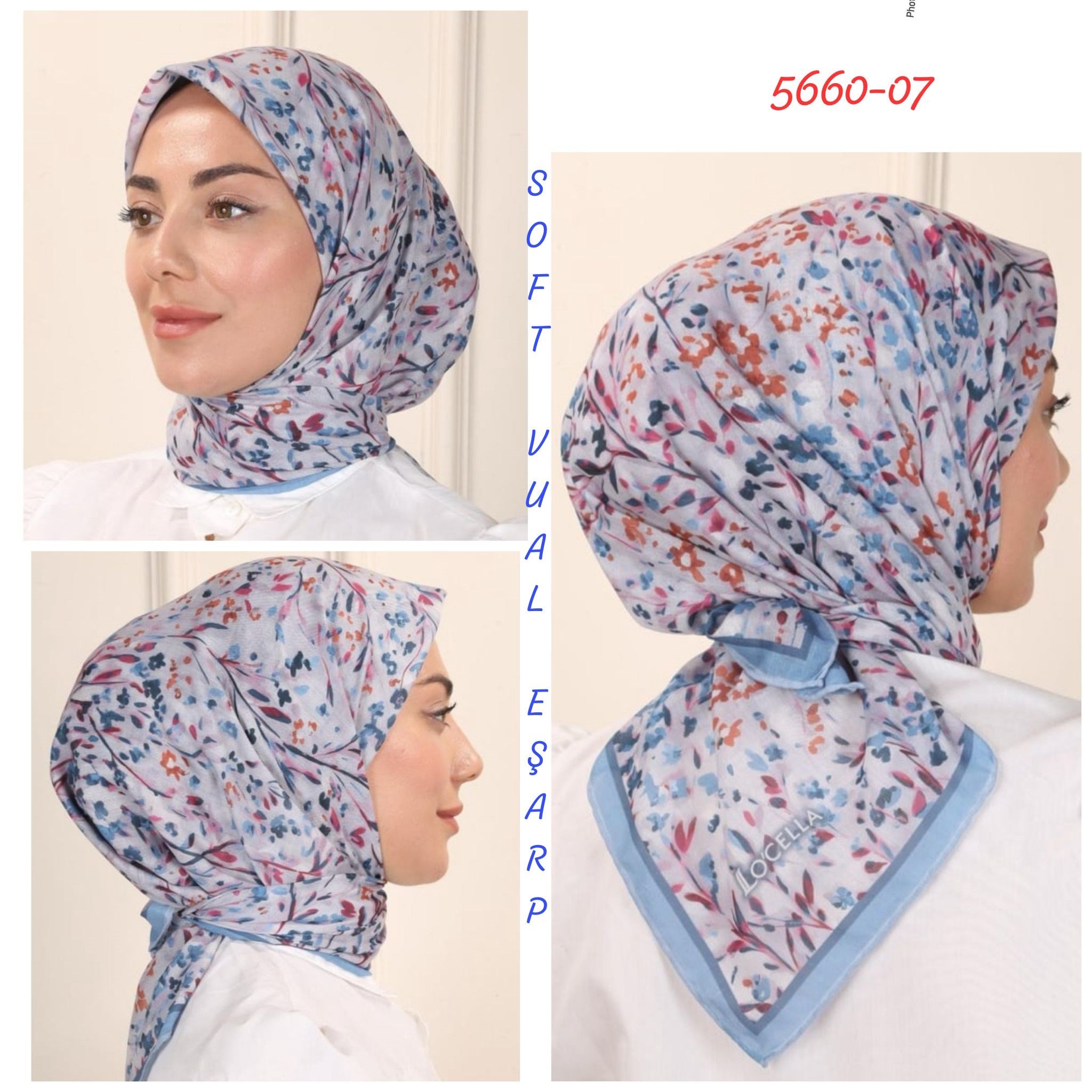 5660 Locella Soft Vual Eşarp