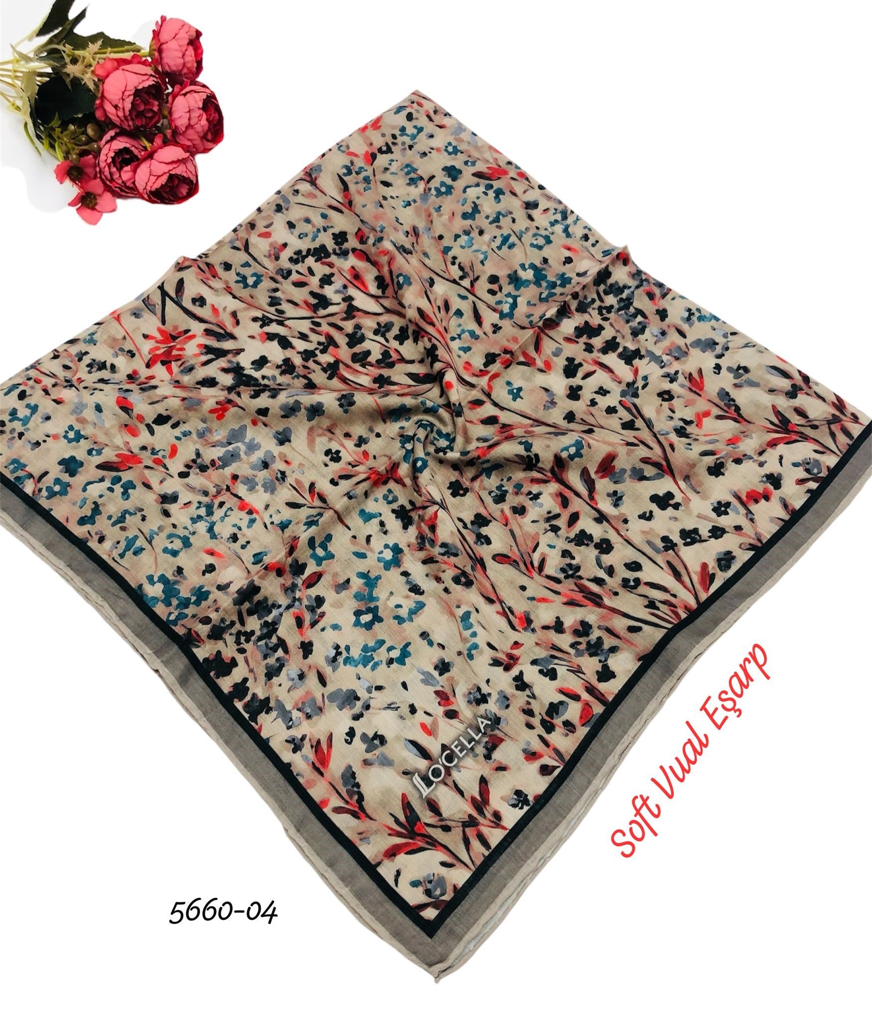 5660 Locella Soft Vual Eşarp