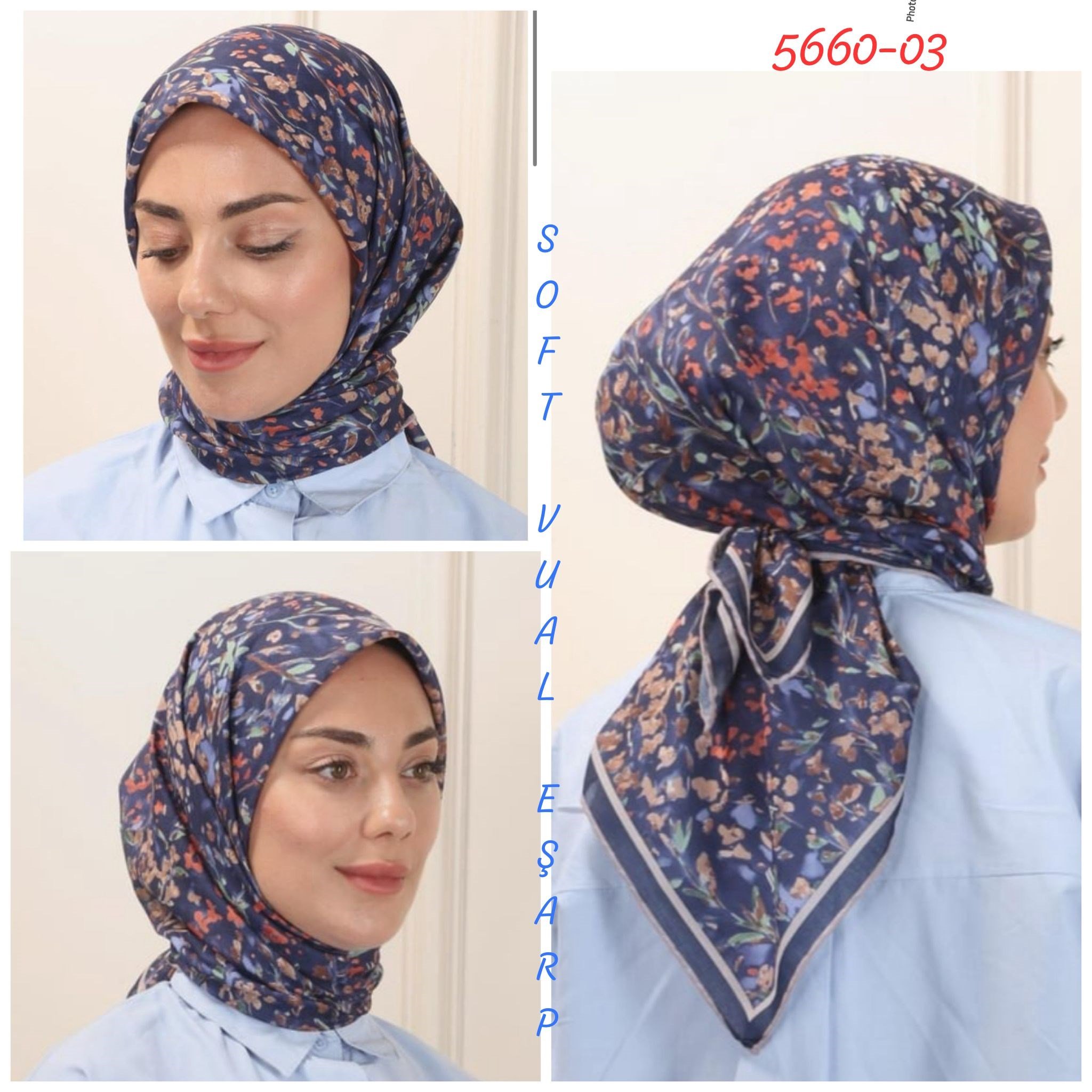 5660 Locella Soft Vual Eşarp