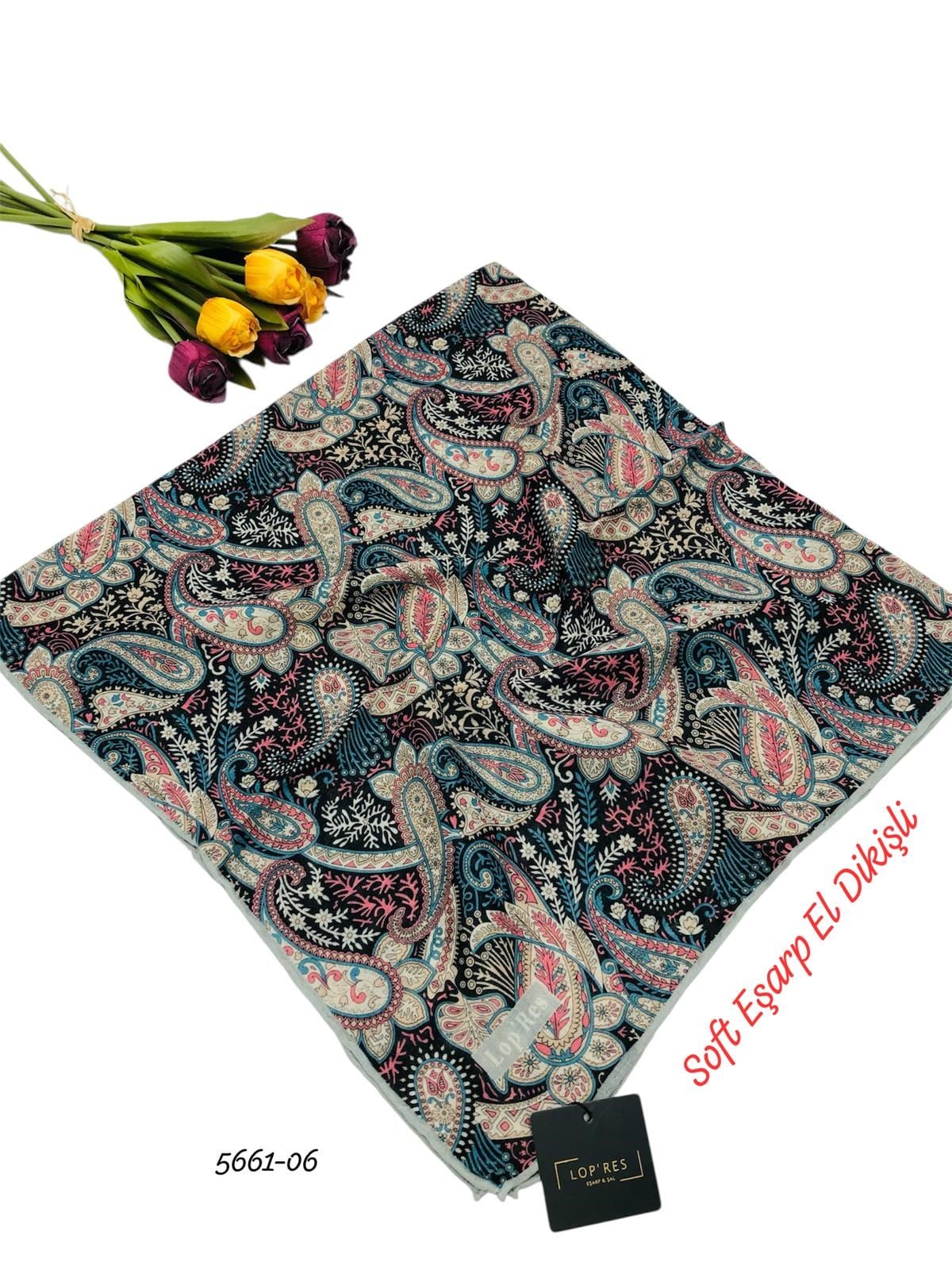 5661 Lop'Res Soft Eşarp