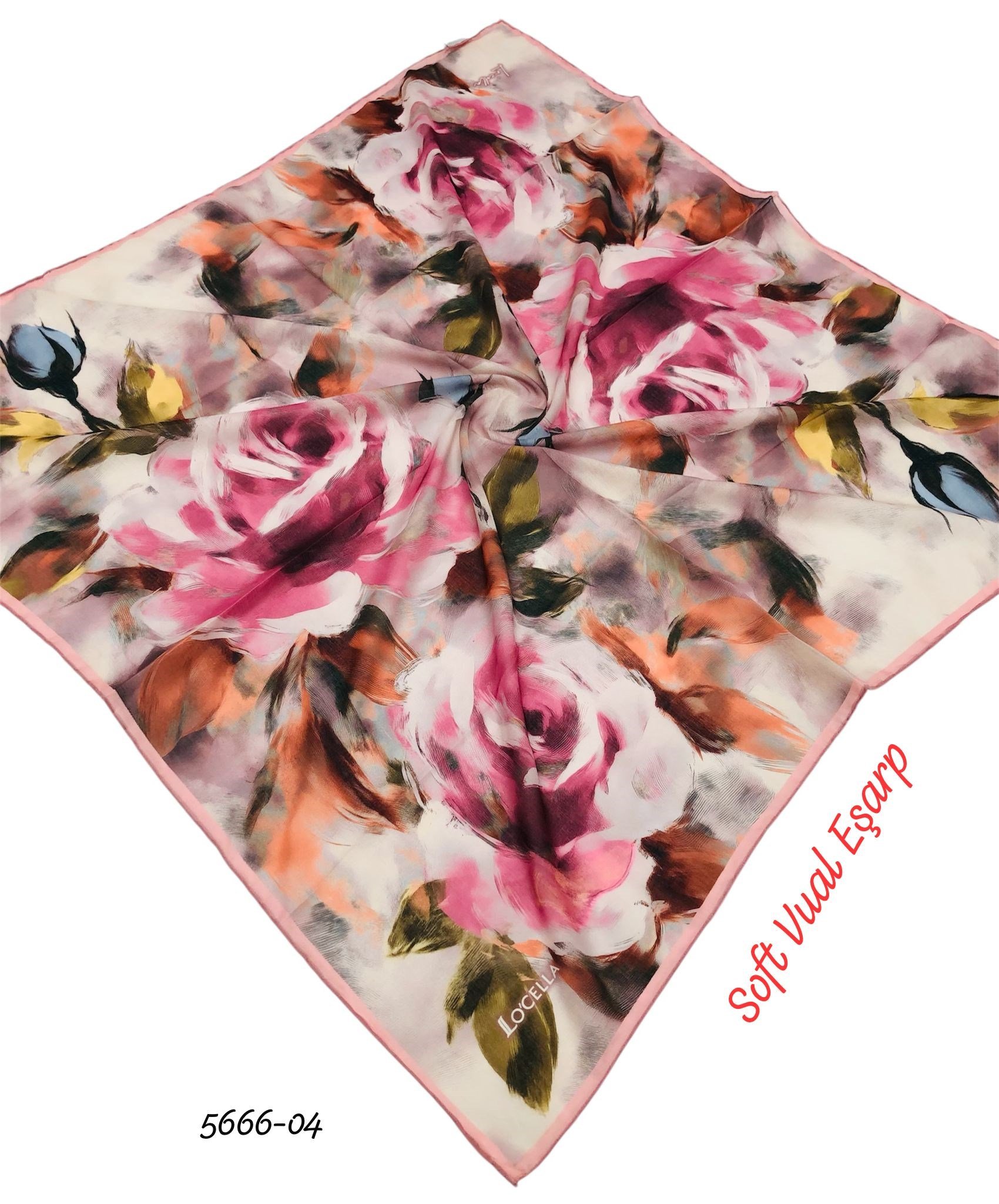 5666 Locella Soft Vual Eşarp