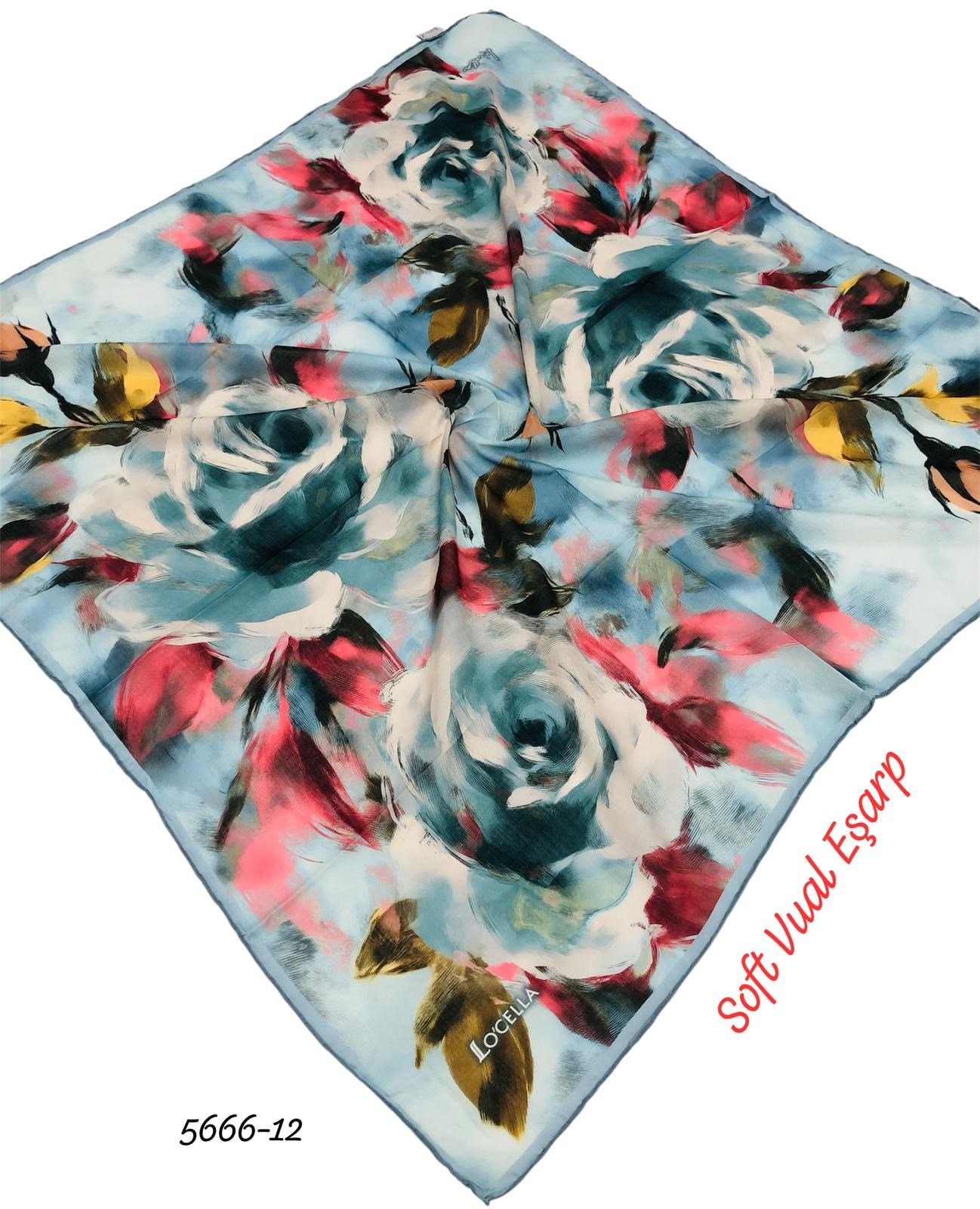 5666 Locella Soft Vual Eşarp