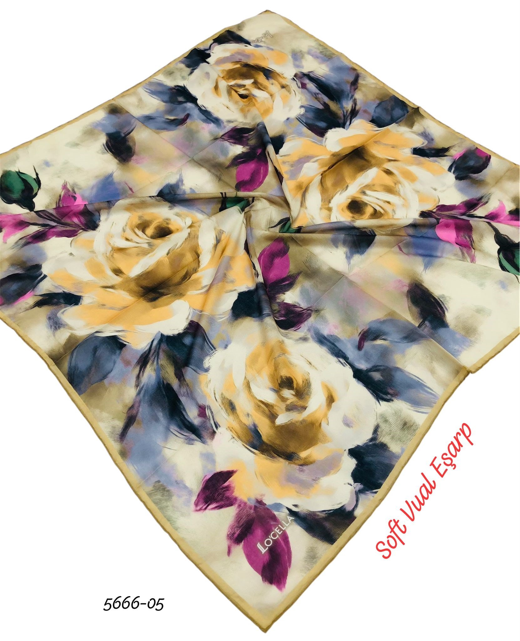 5666 Locella Soft Vual Eşarp