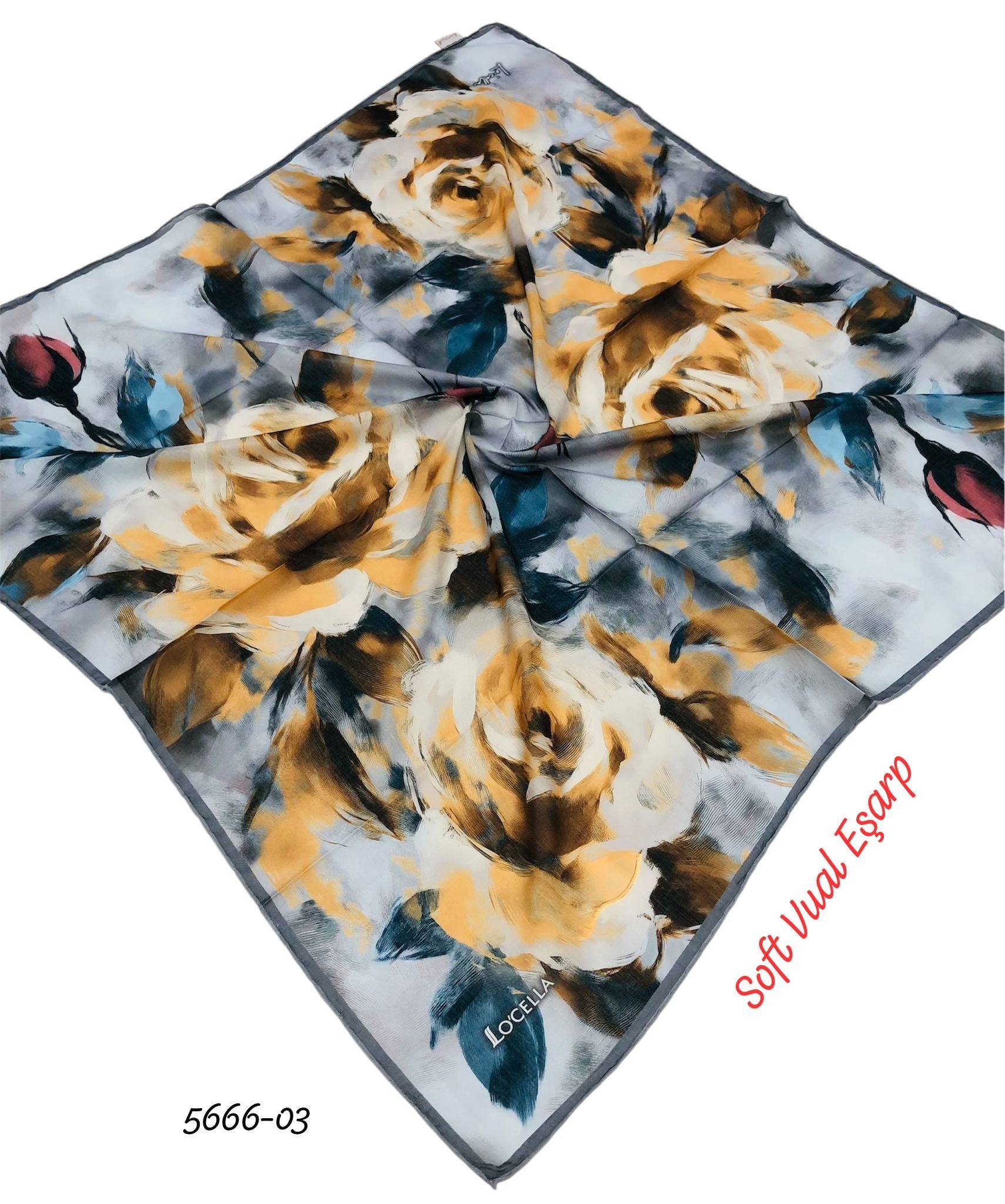 5666 Locella Soft Vual Eşarp