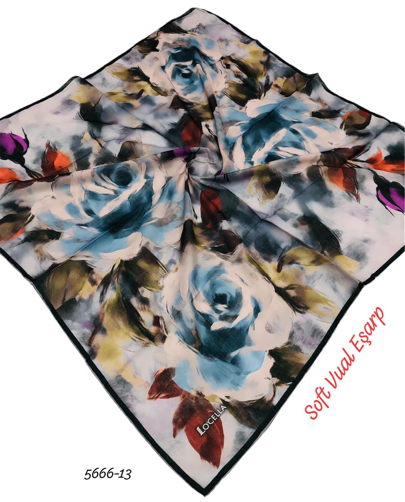 5666 Locella Soft Vual Eşarp