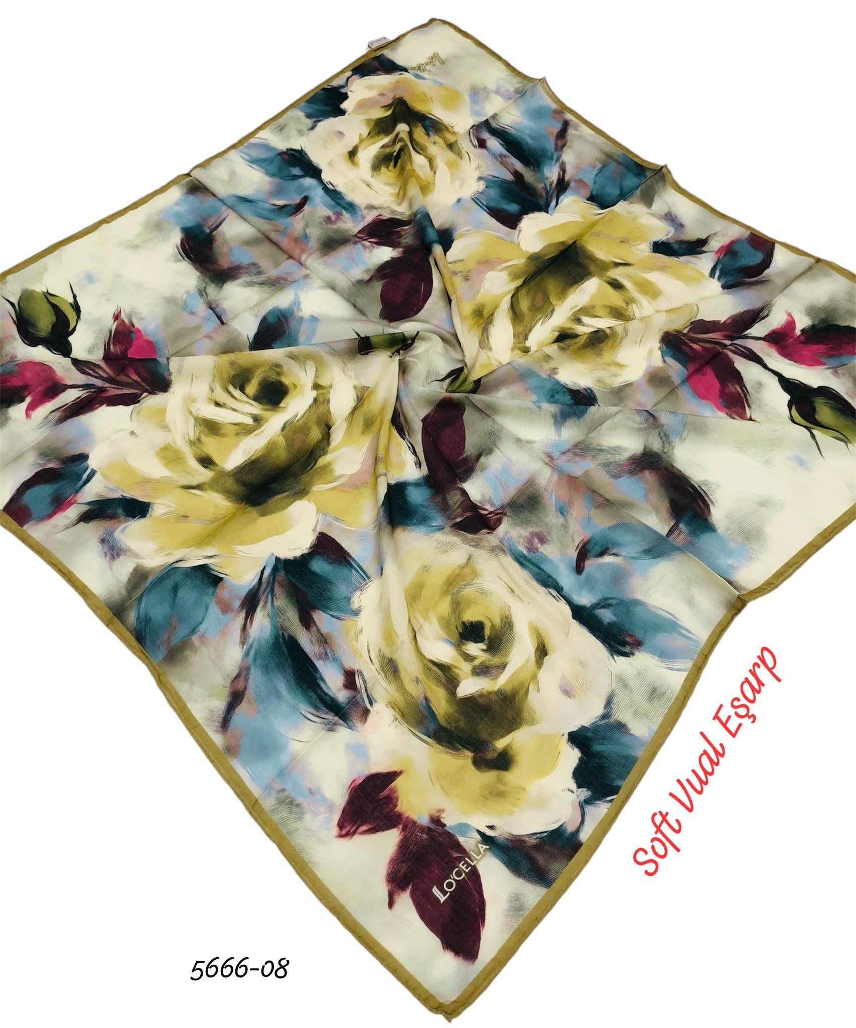 5666 Locella Soft Vual Eşarp
