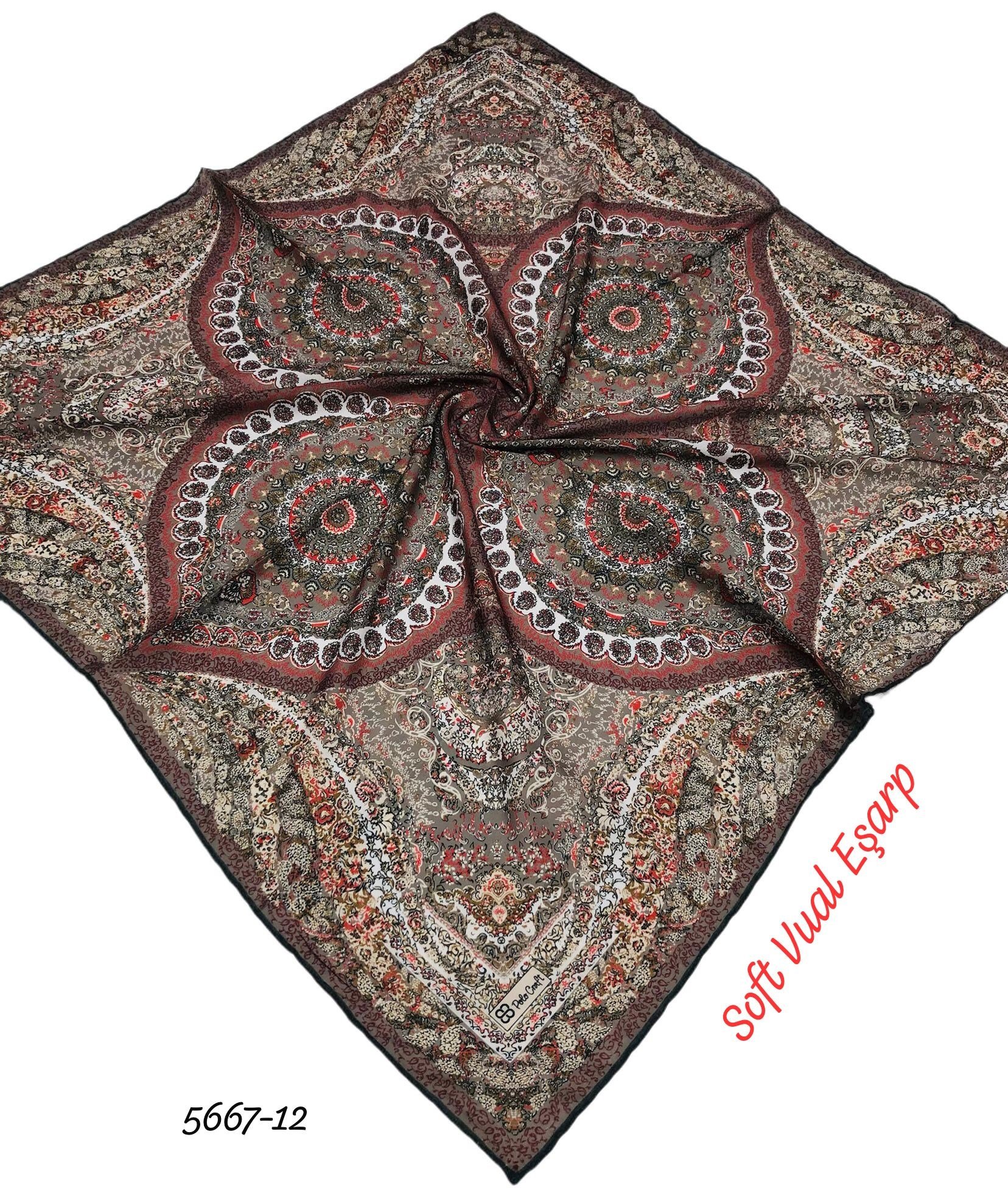 5667 Polocraft Soft Vual Eşarp