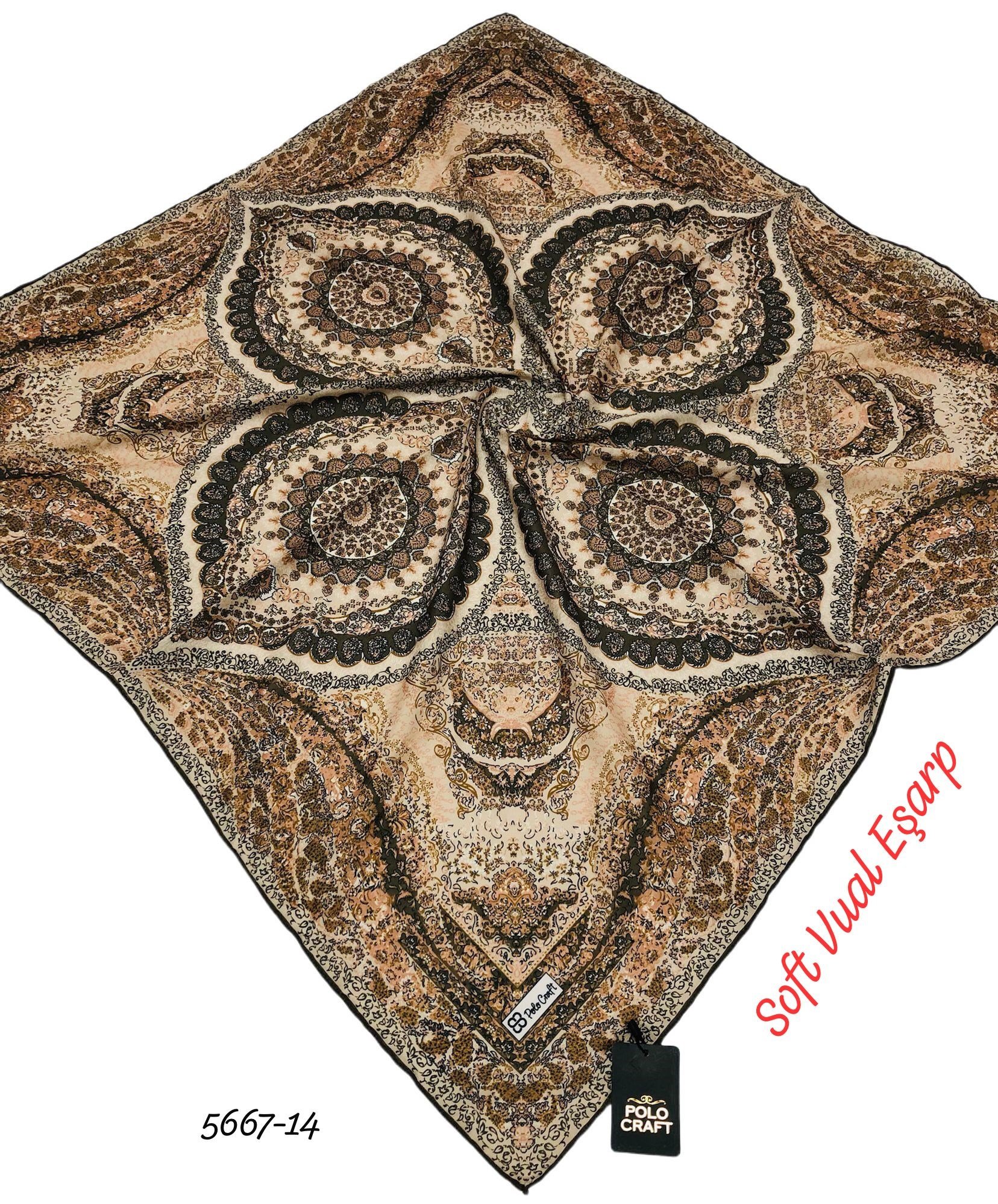 5667 Polocraft Soft Vual Eşarp