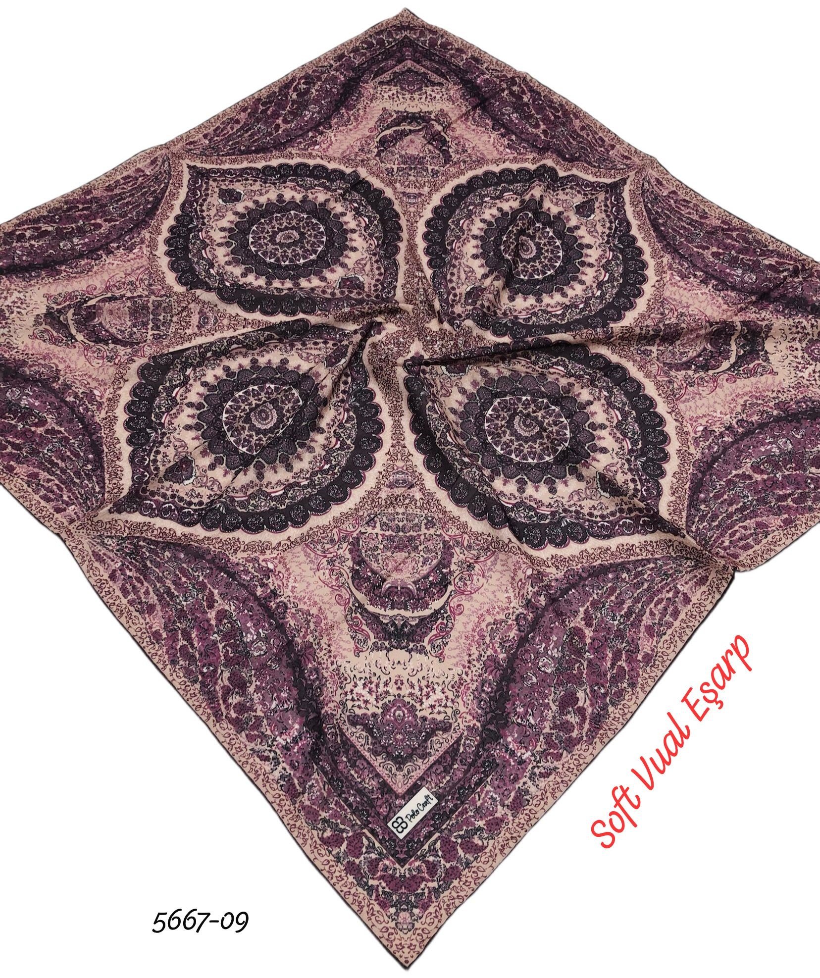 5667 Polocraft Soft Vual Eşarp