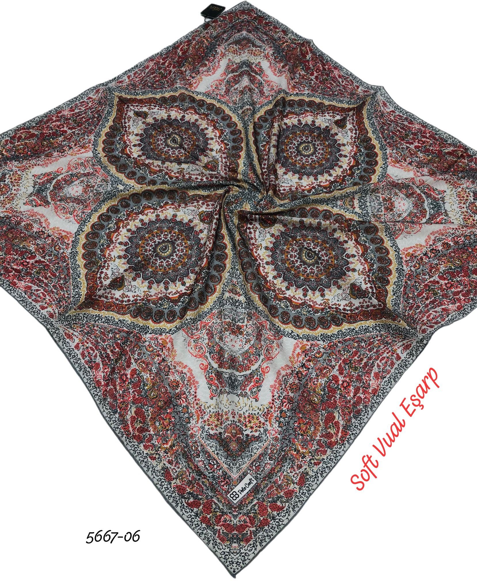 5667 Polocraft Soft Vual Eşarp