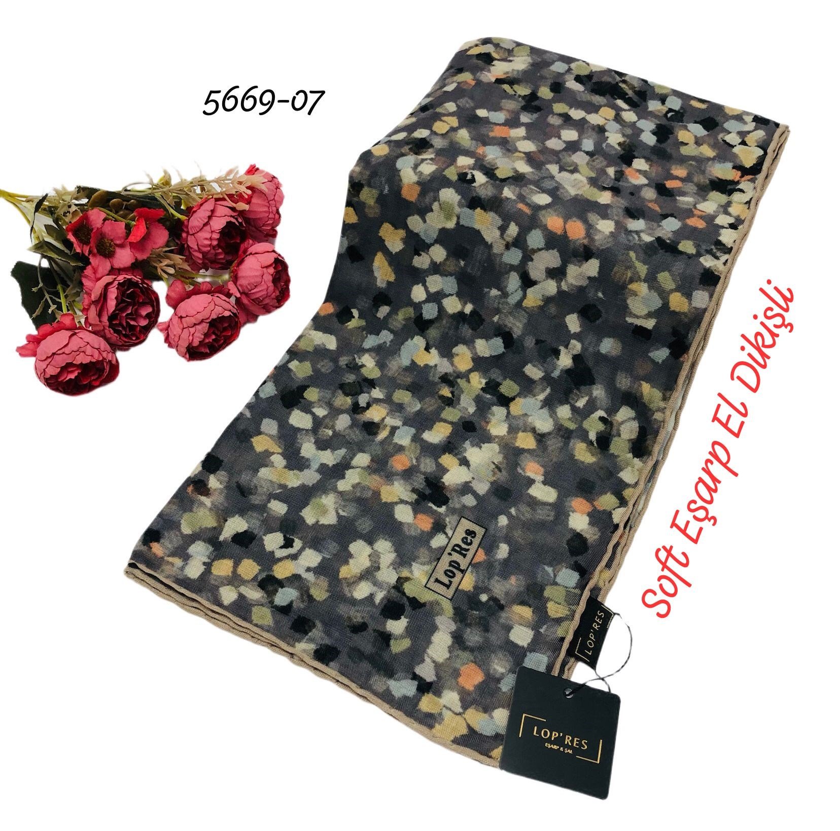 5669 Lop'Res Soft Eşarp