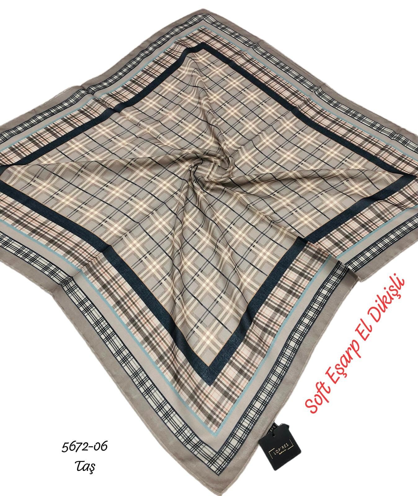 5672 Lop'Res Soft Eşarp