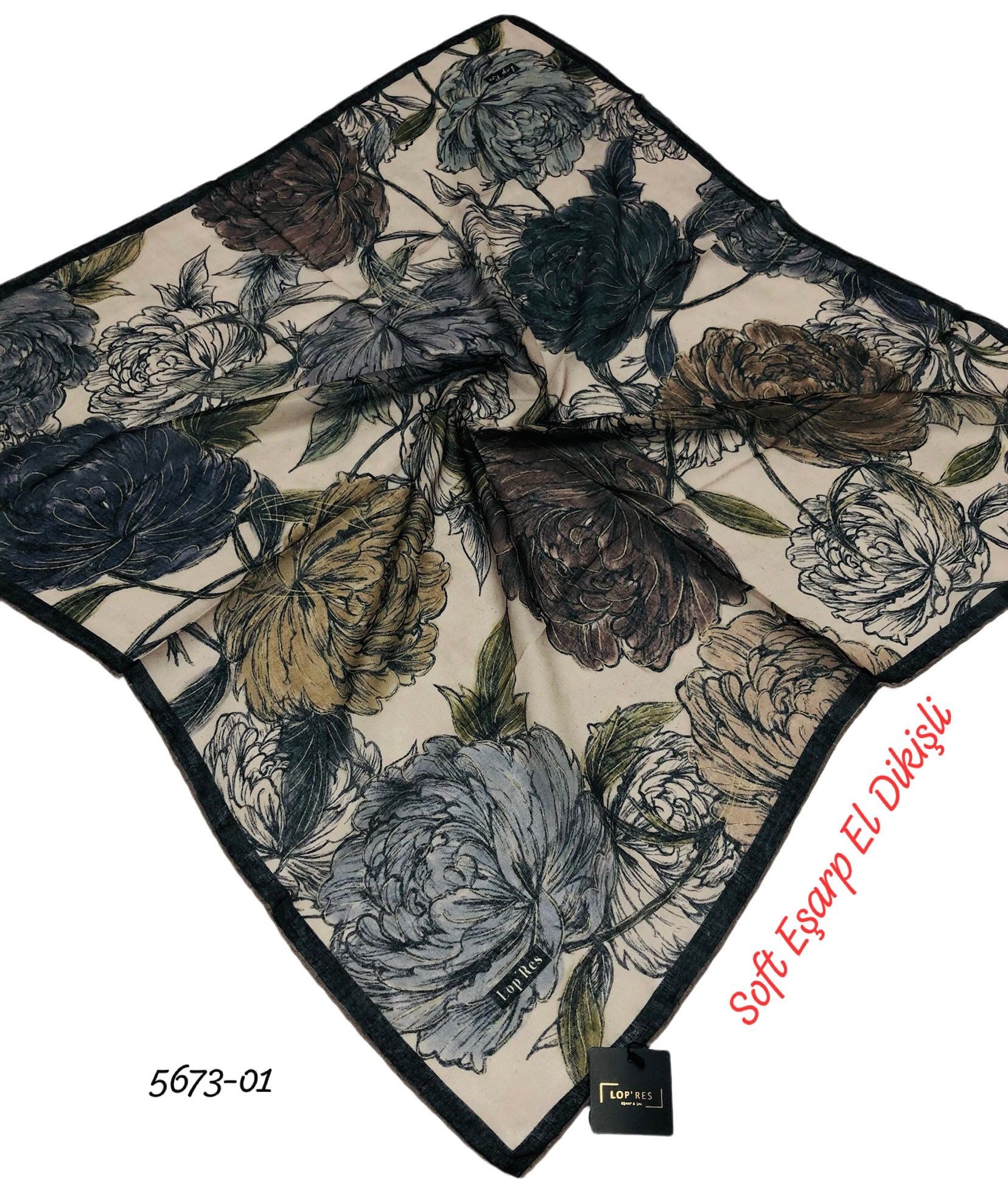 5673 Lop'Res Soft Eşarp