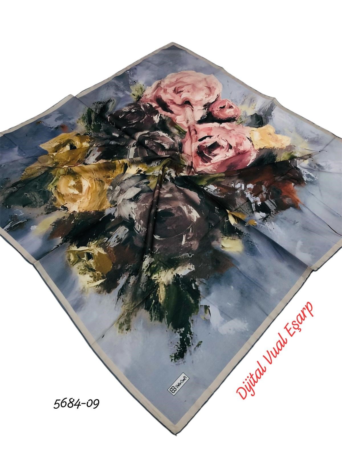5684 Dijital Vual Eşarp