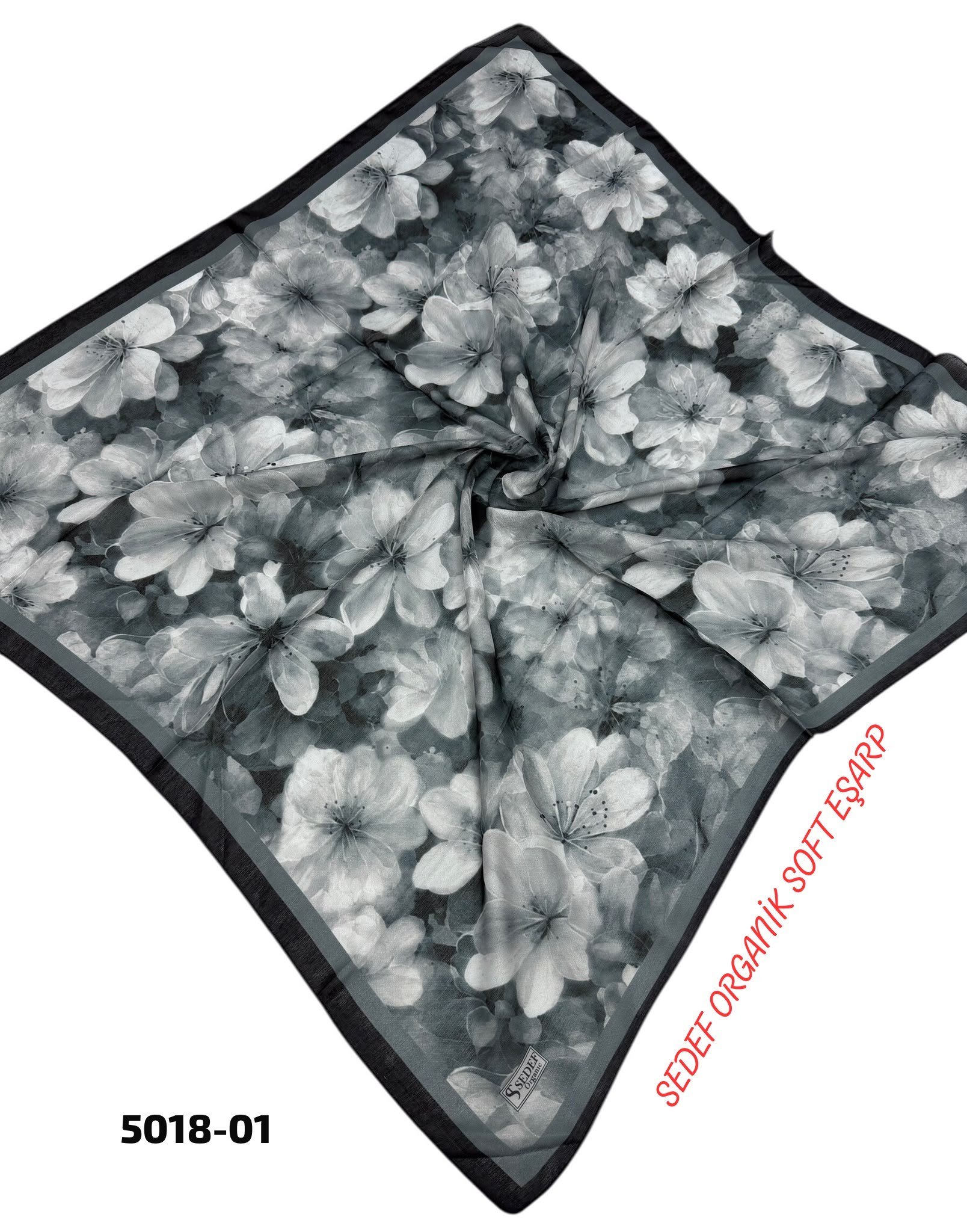 Sedef Organik Soft Eşarp