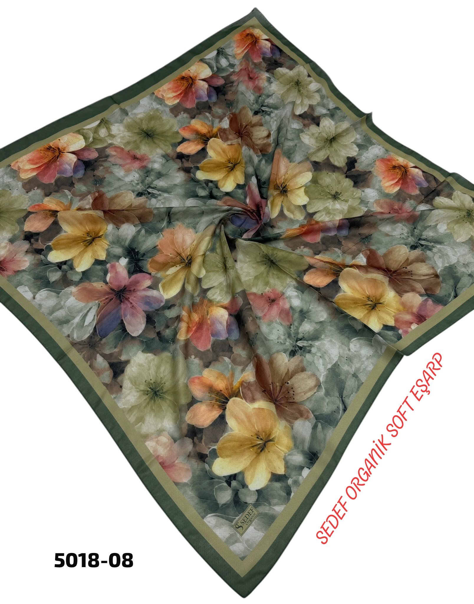 Sedef Organik Soft Eşarp