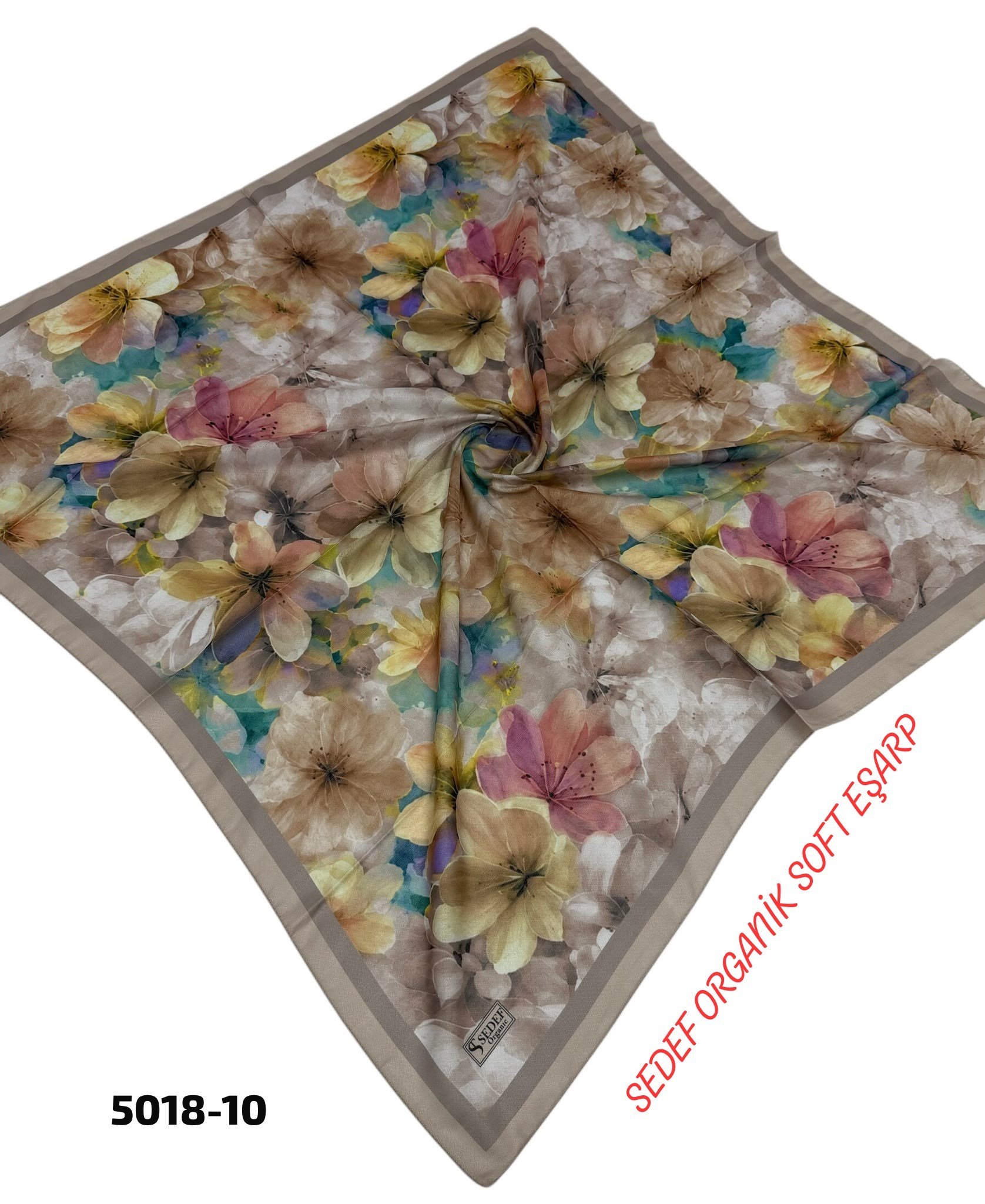 Sedef Organik Soft Eşarp
