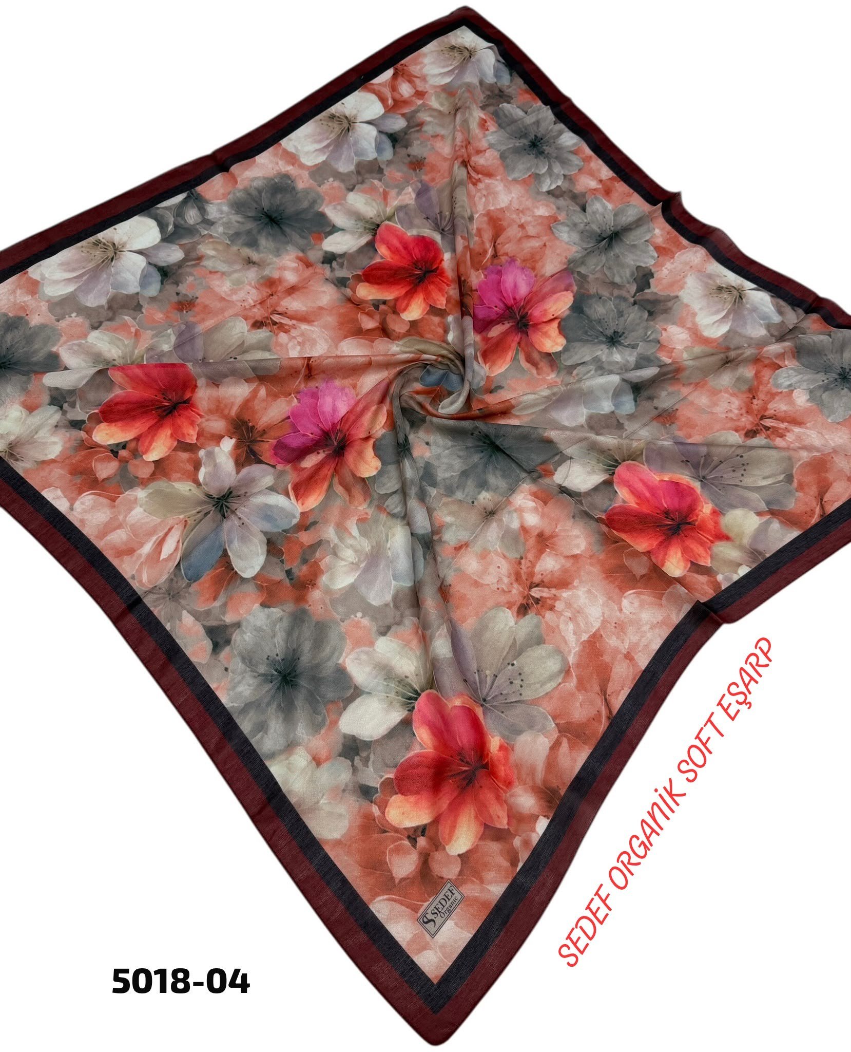 Sedef Organik Soft Eşarp