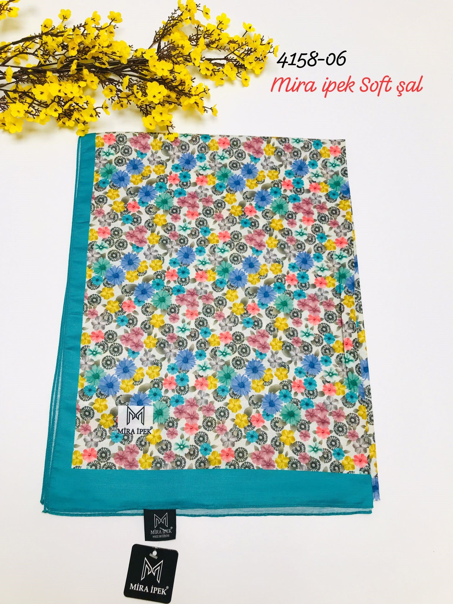 4158 Dijital Soft Şal