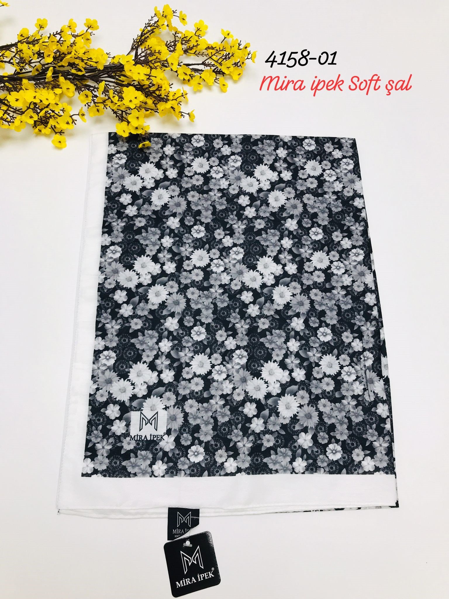 4158 Dijital Soft Şal