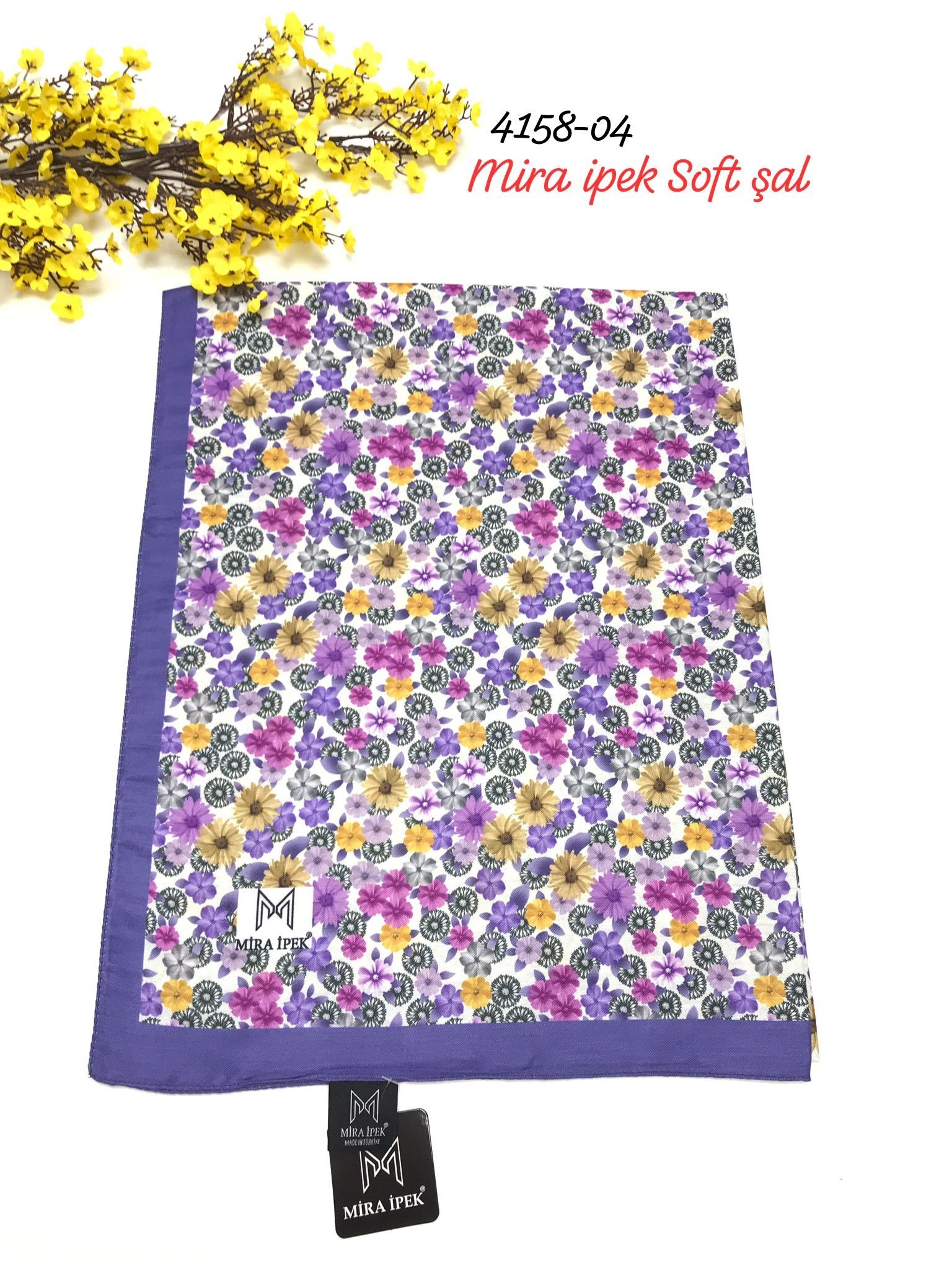 4158 Dijital Soft Şal