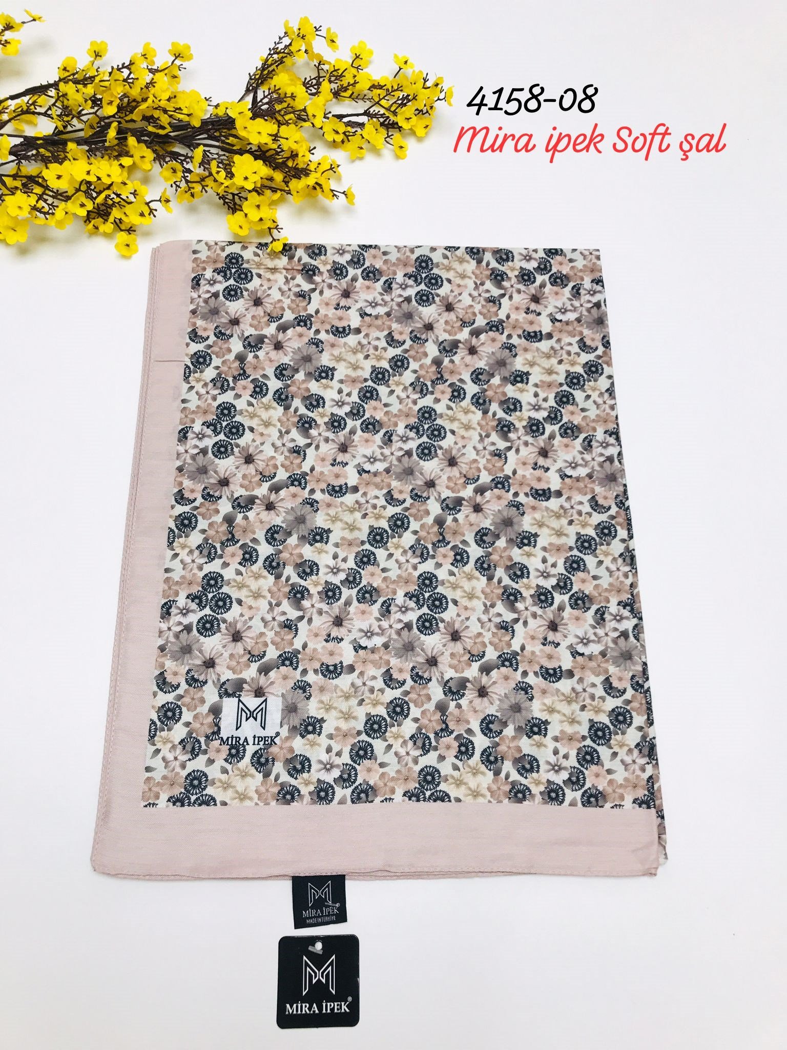 4158 Dijital Soft Şal