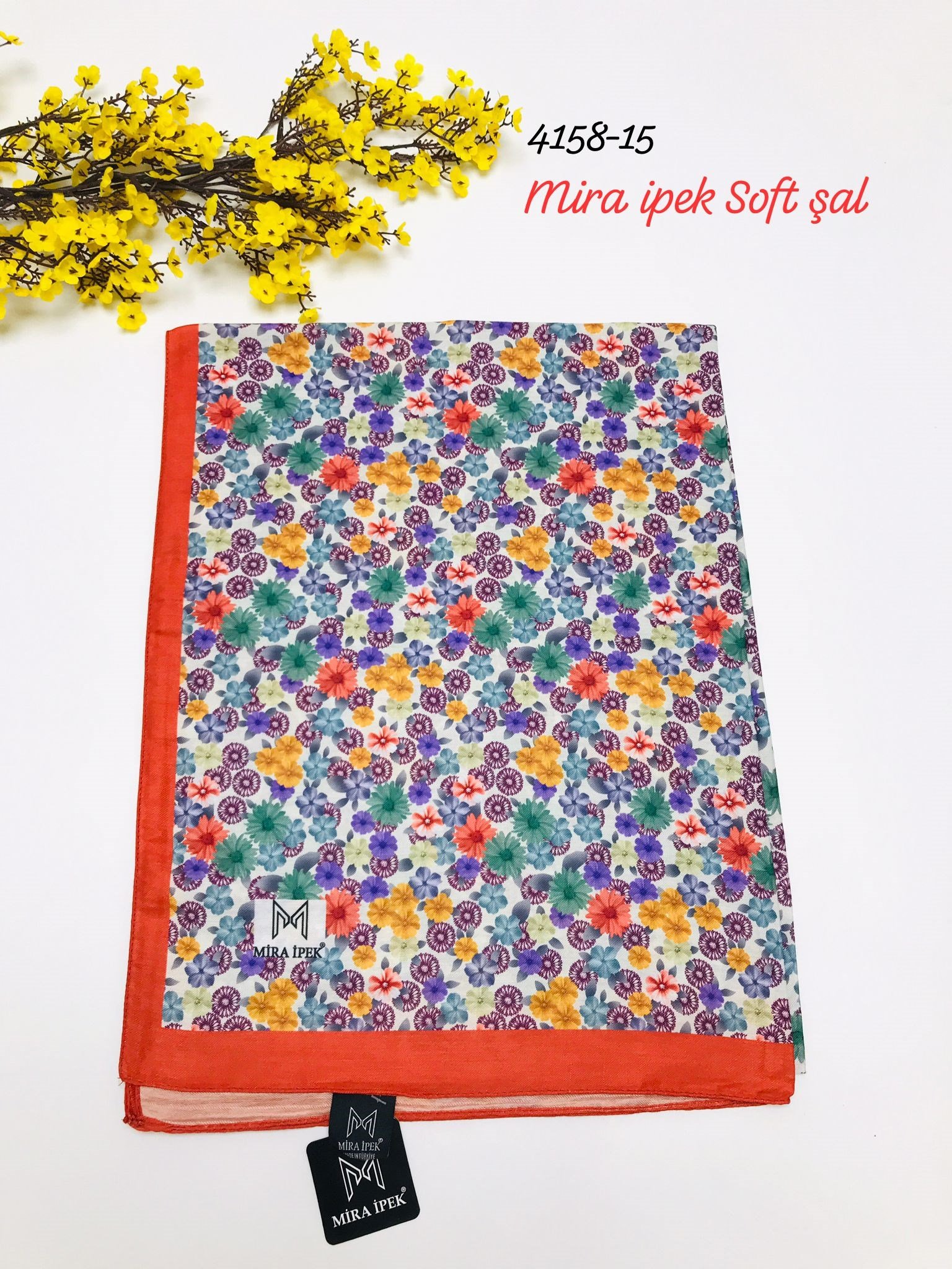 4158 Dijital Soft Şal