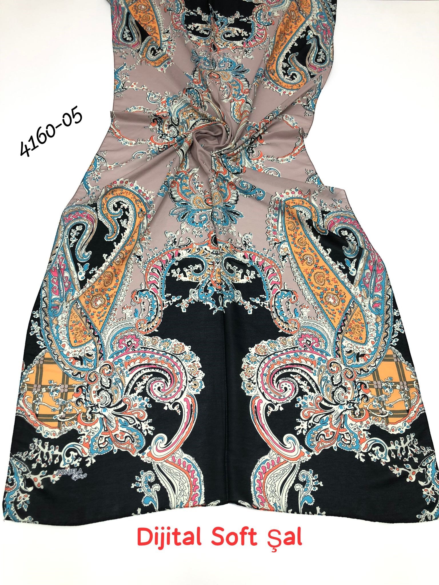 4160 Dijital Soft Şal
