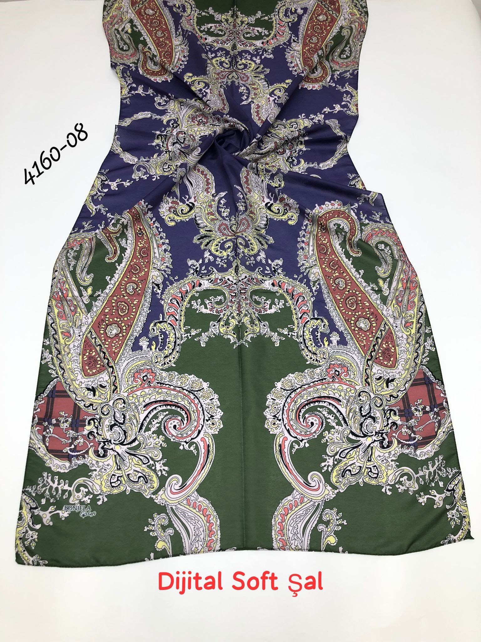 4160 Dijital Soft Şal