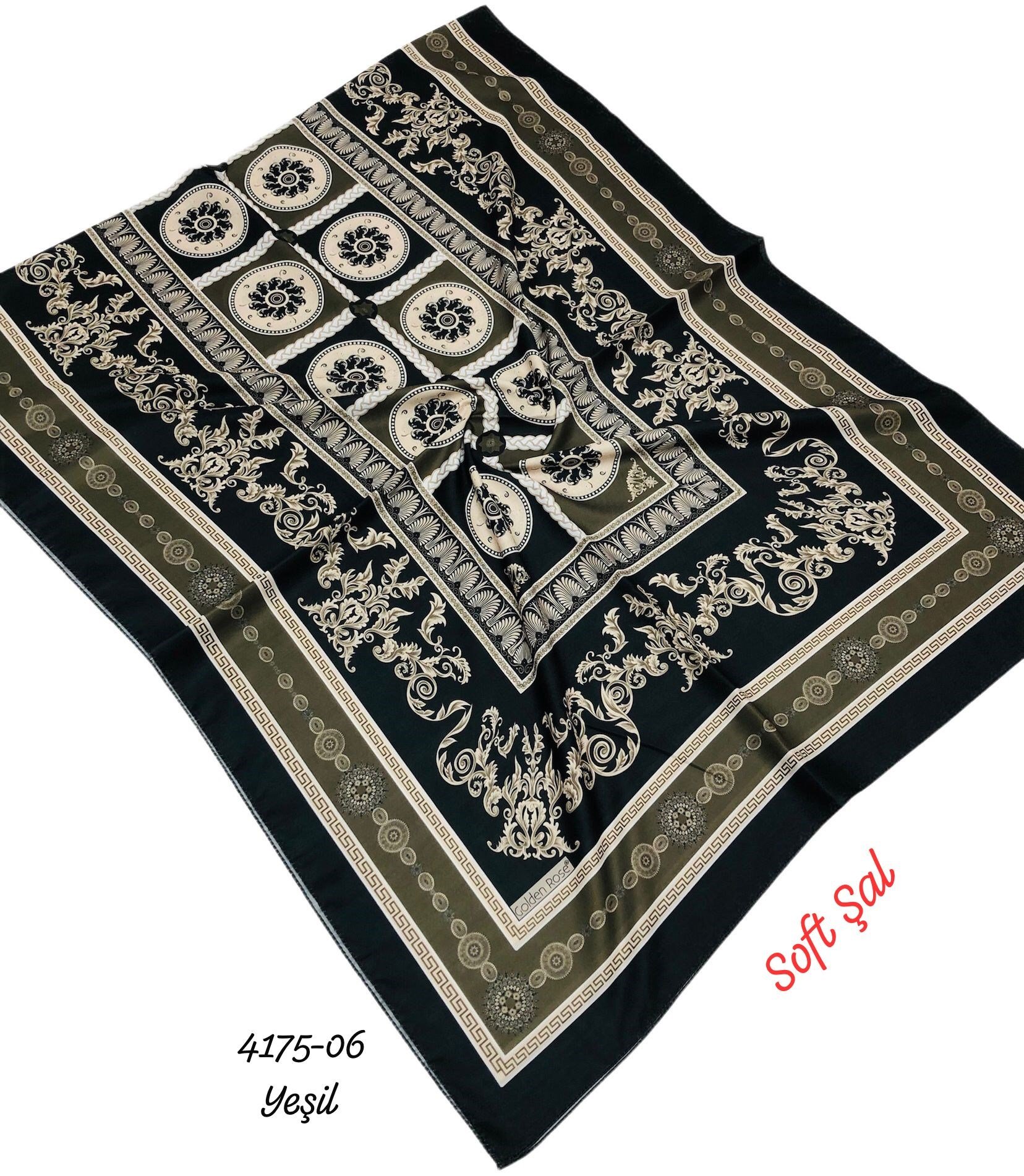 4175 GoldenRose Soft Şal