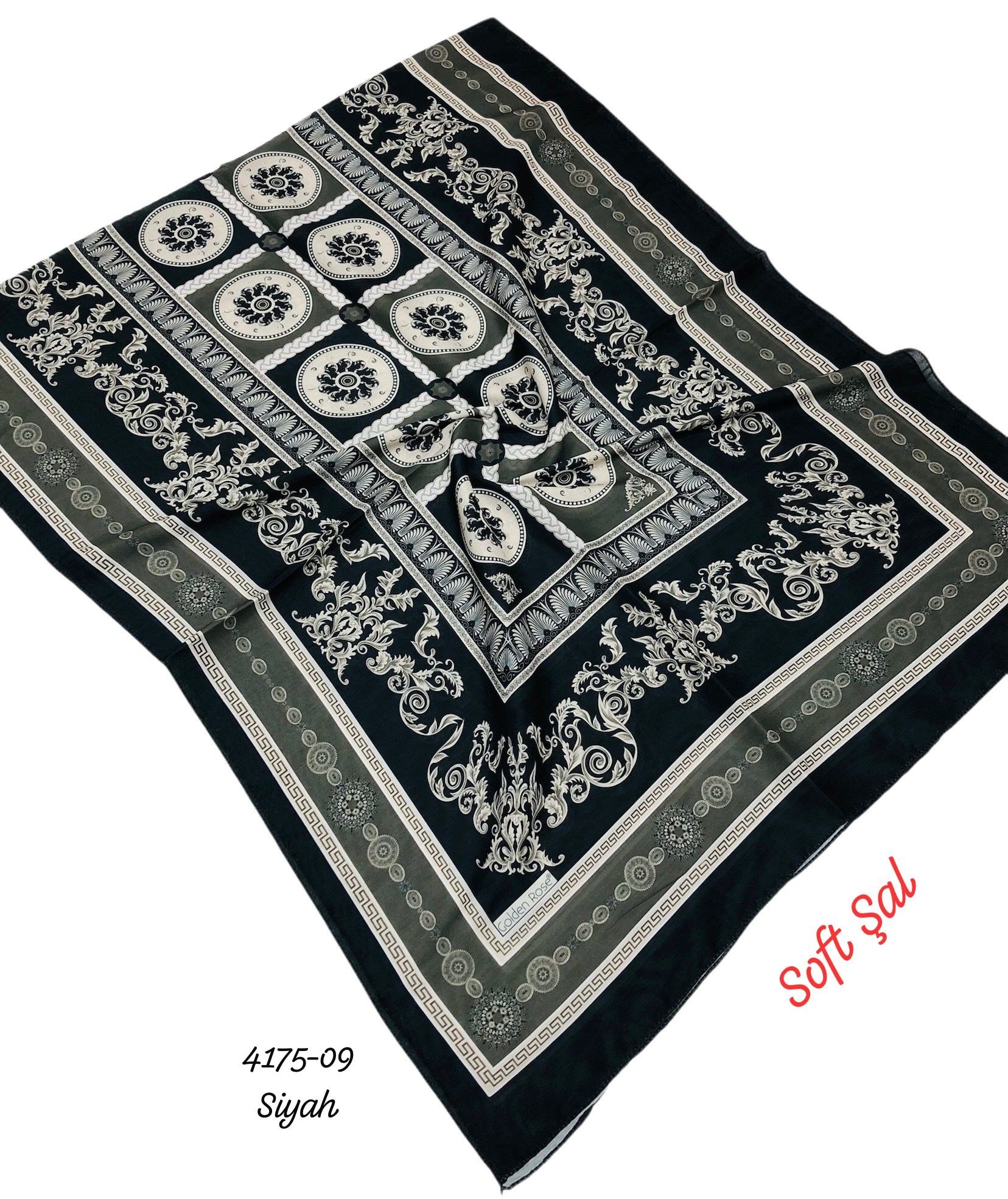 4175 GoldenRose Soft Şal