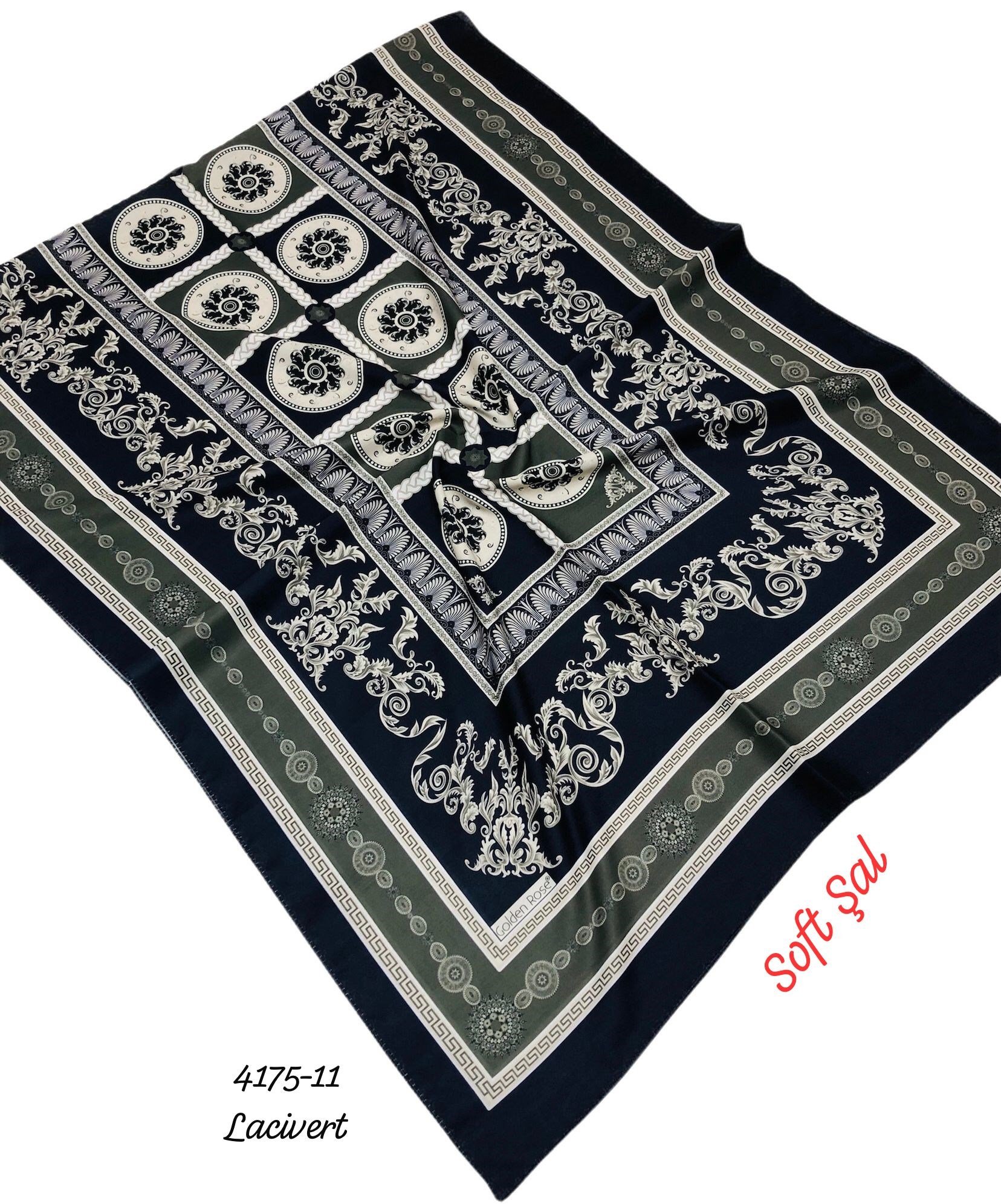 4175 GoldenRose Soft Şal