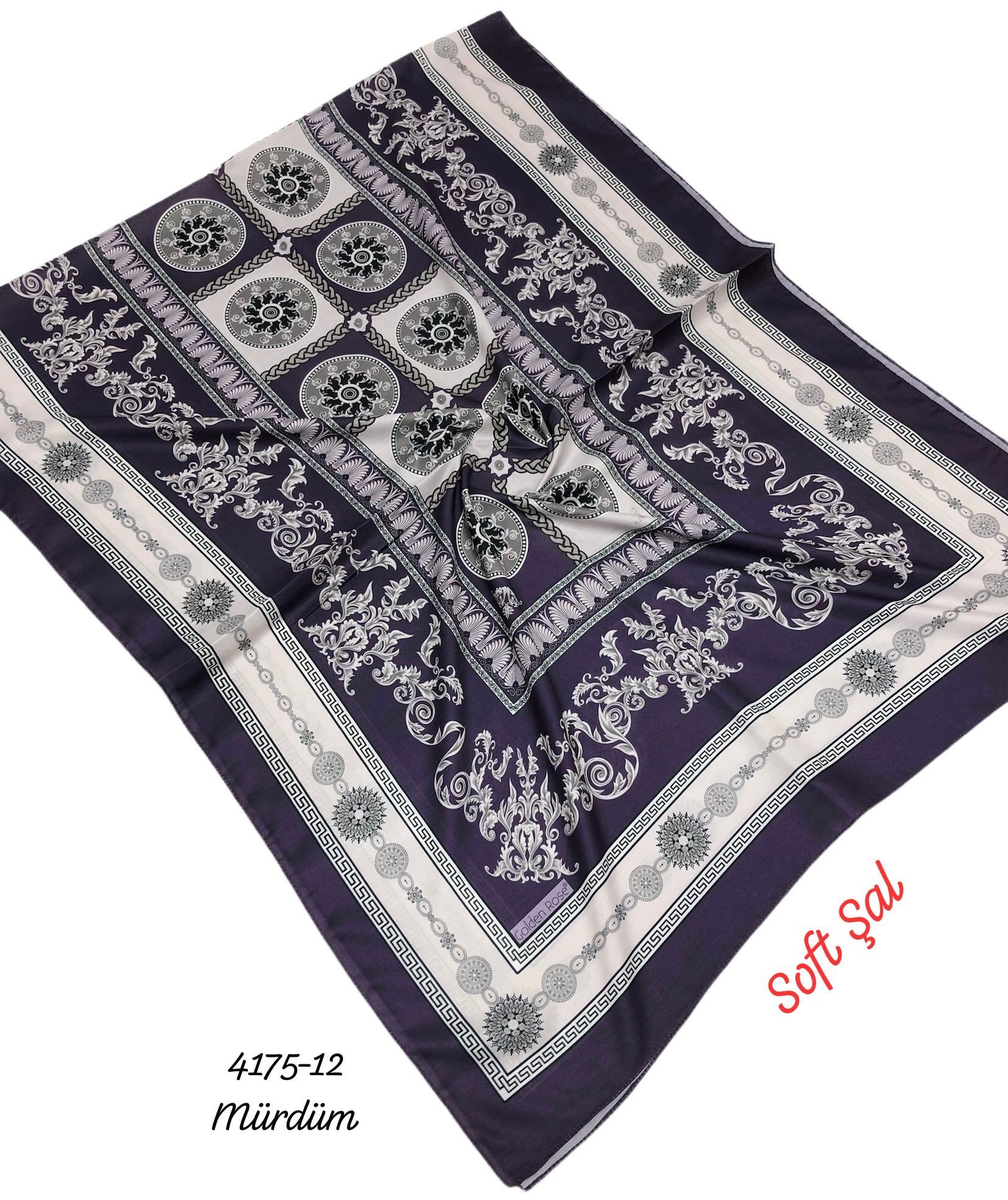 4175 GoldenRose Soft Şal