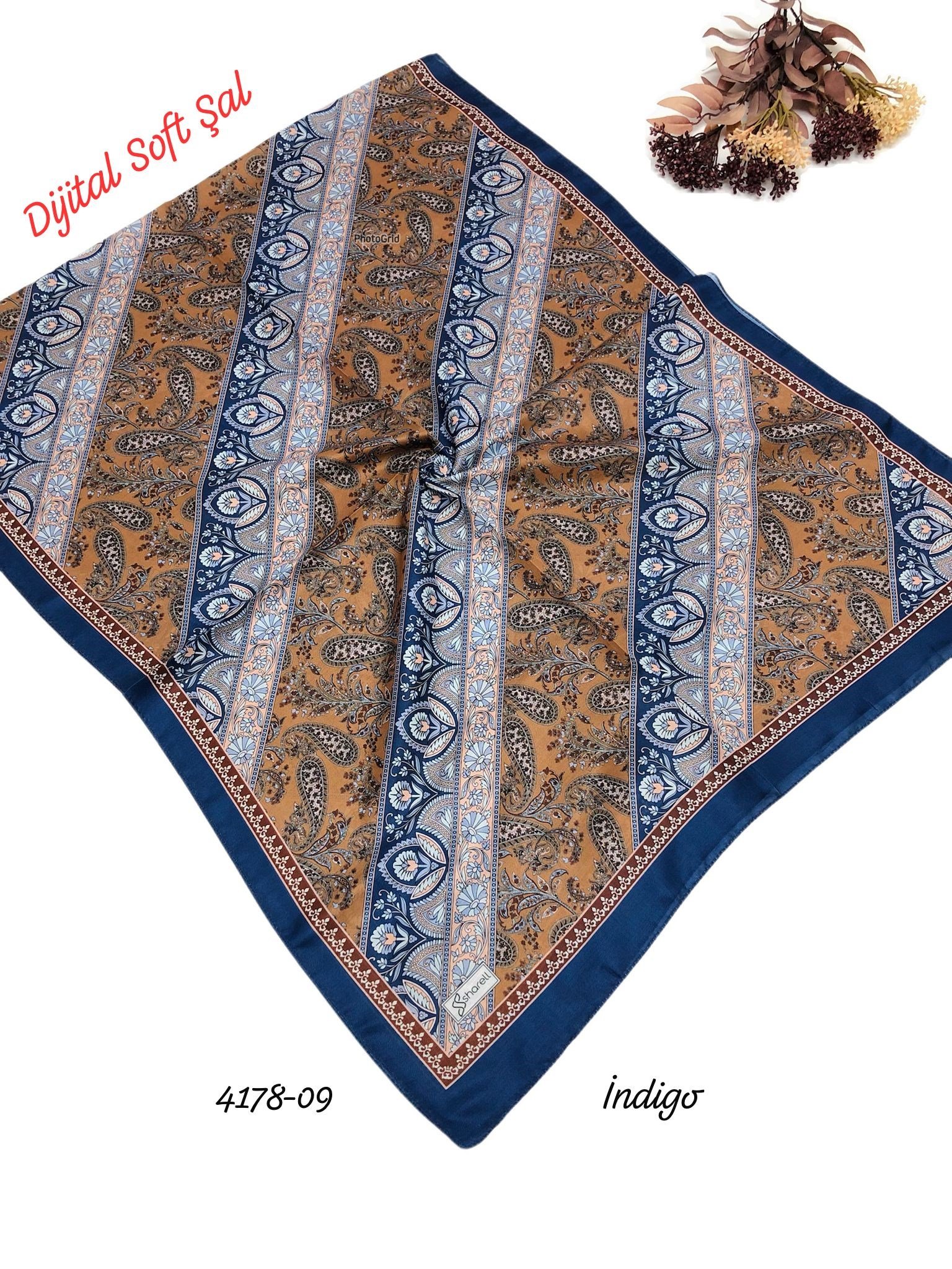 4178 Dijital Soft Şal