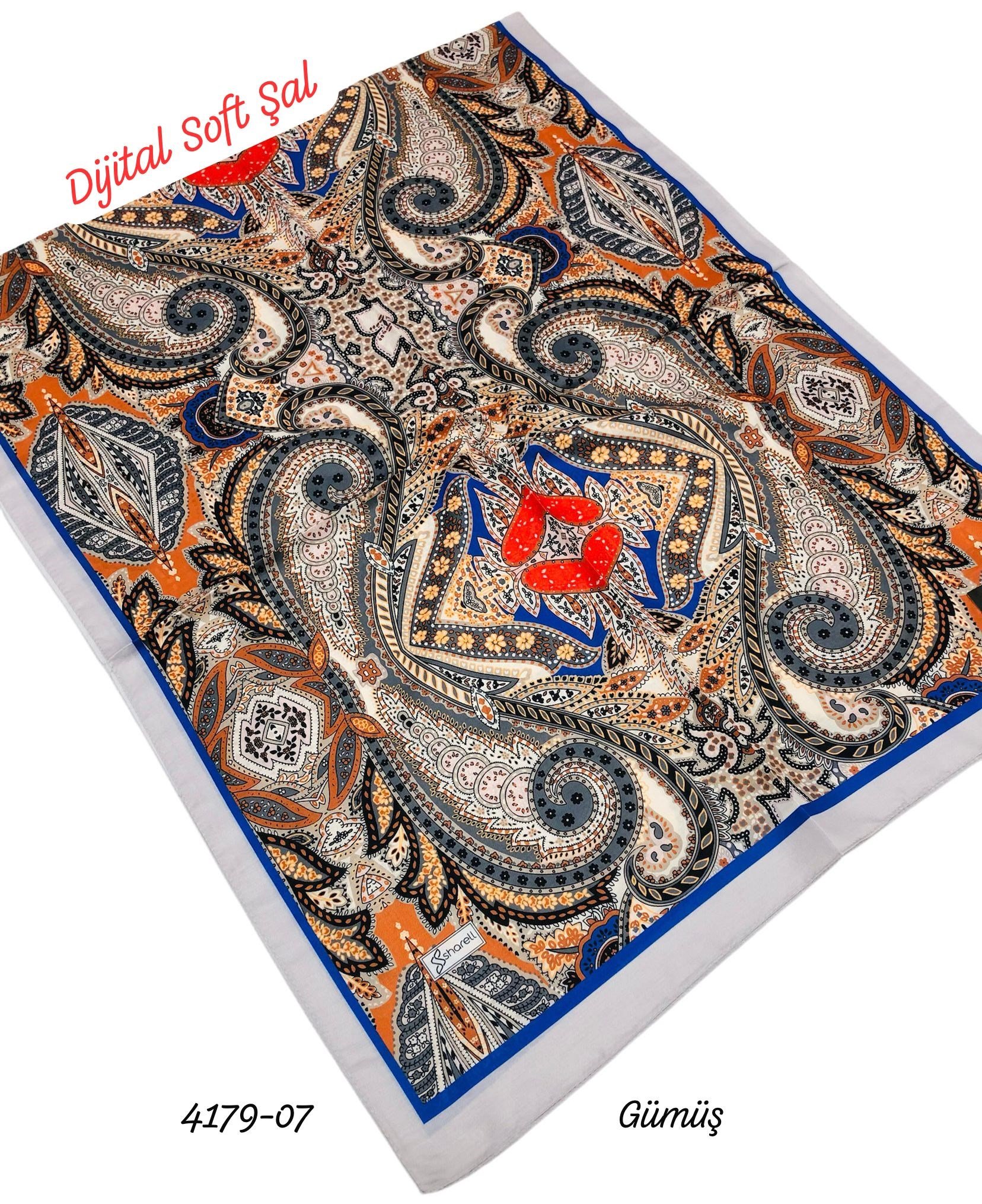 4179 Dijital Soft Şal