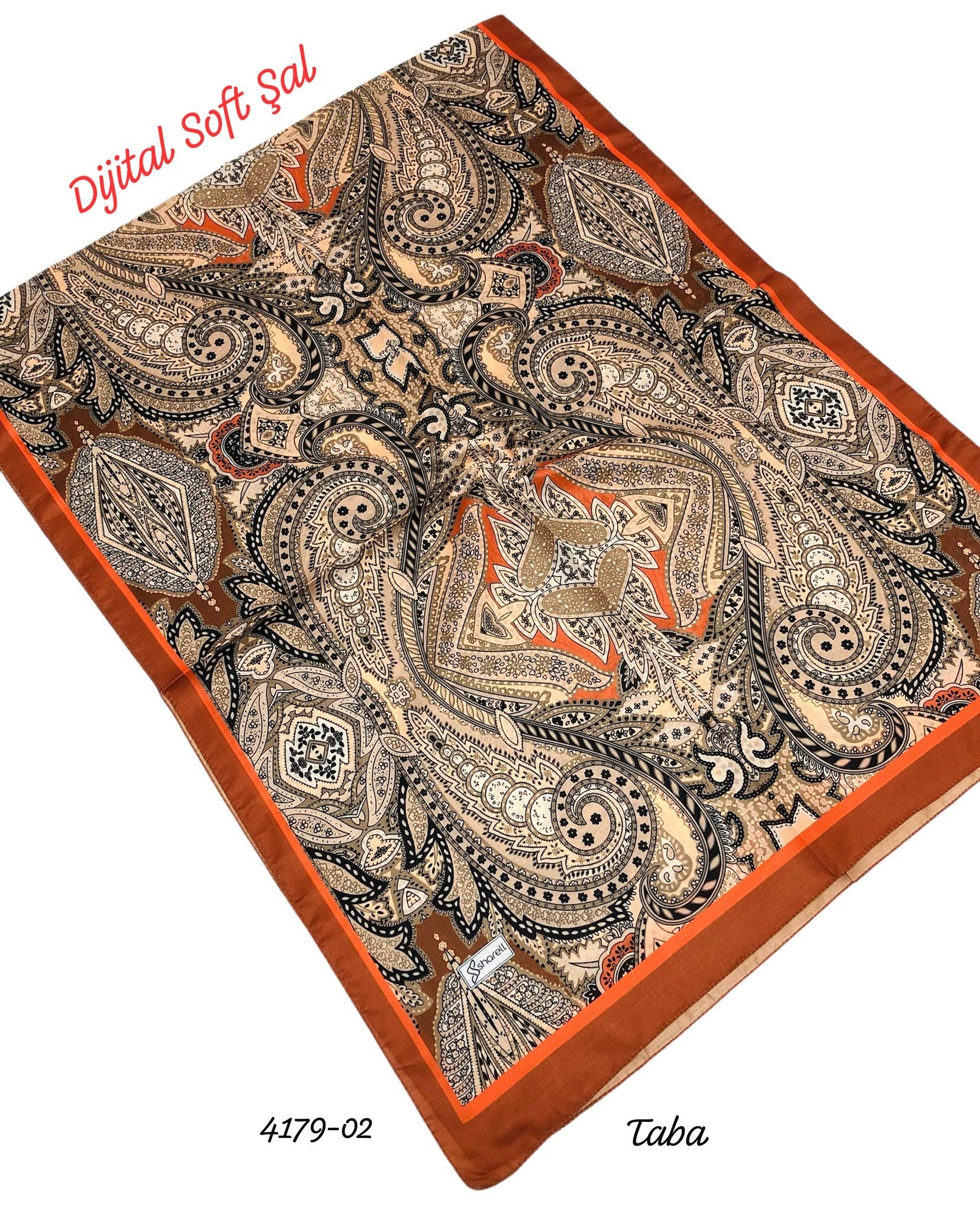 4179 Dijital Soft Şal