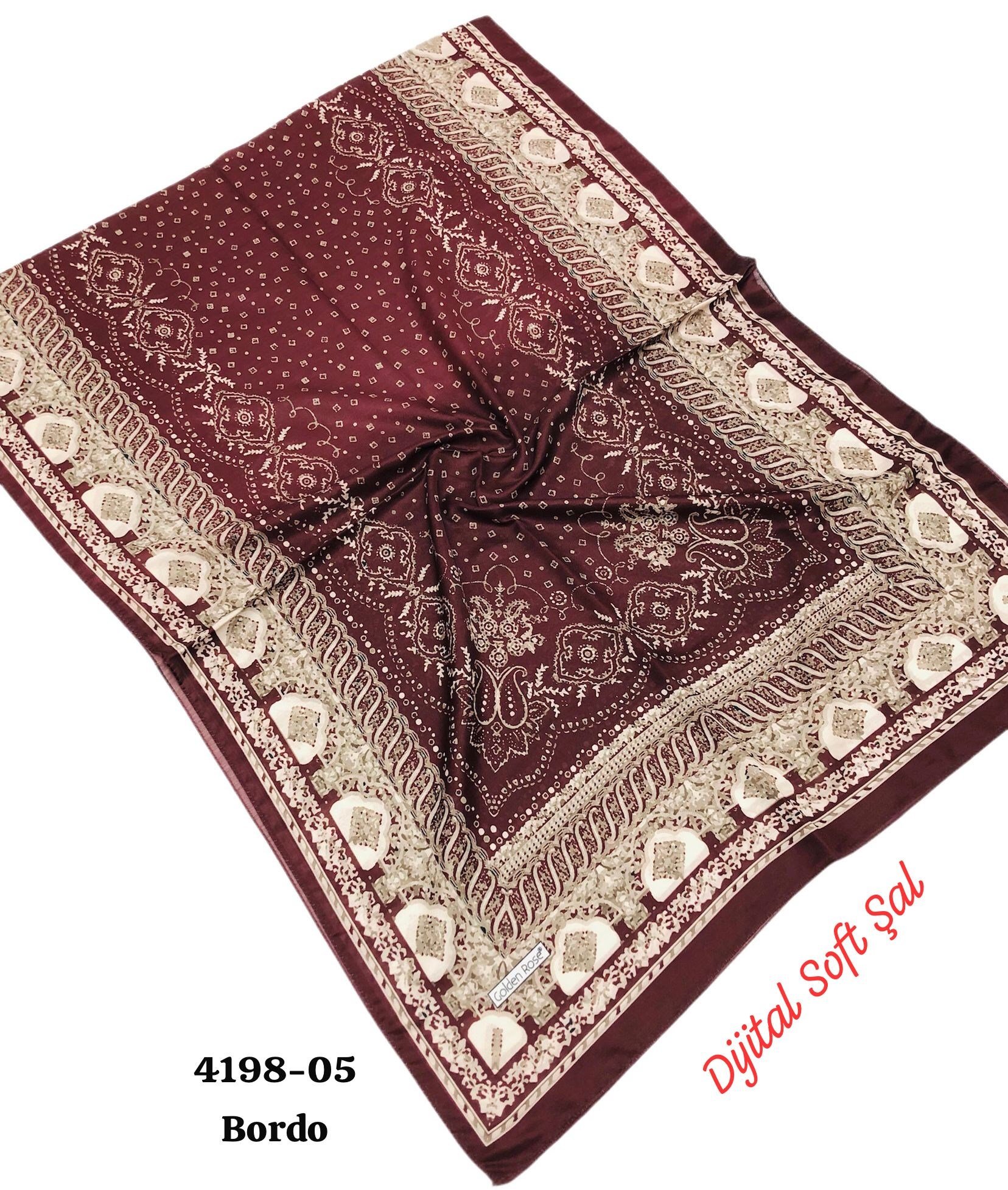 4198 Dijital Soft Şal
