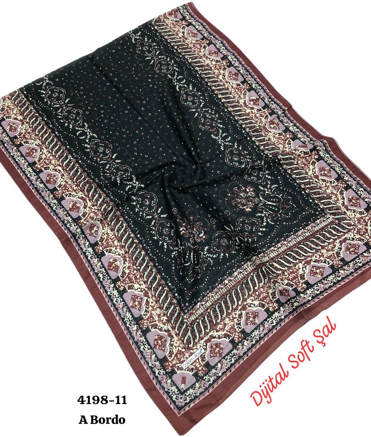 4198 Dijital Soft Şal