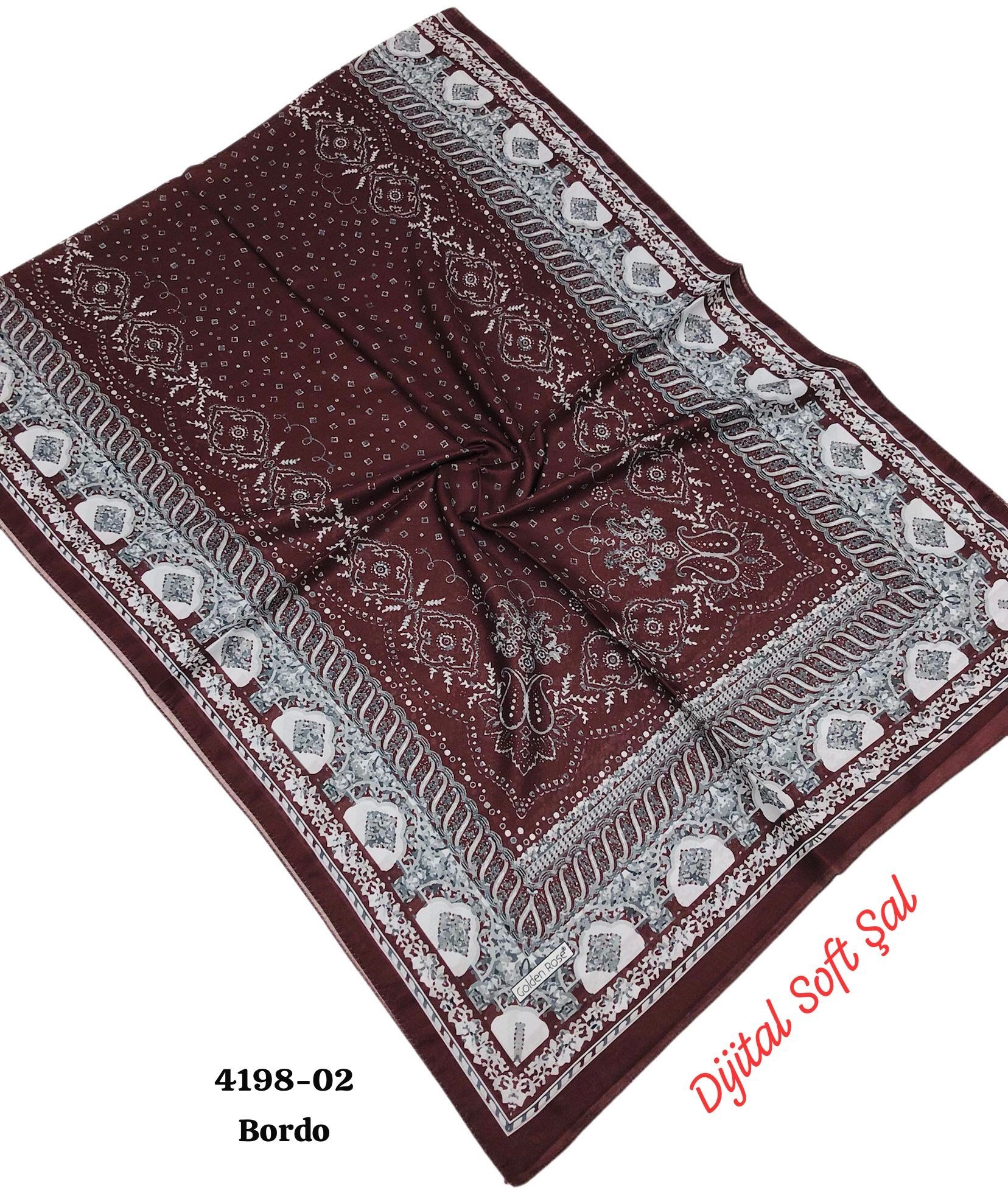 4198 Dijital Soft Şal