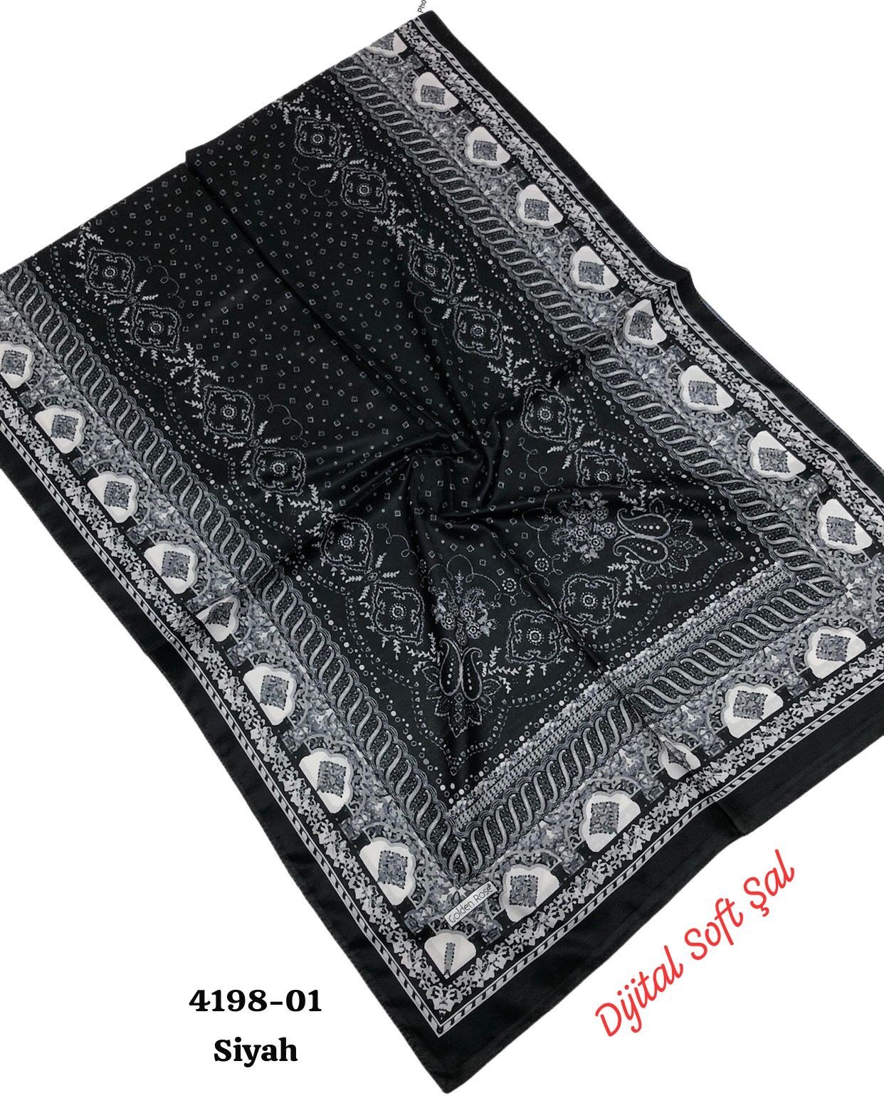 4198 Dijital Soft Şal