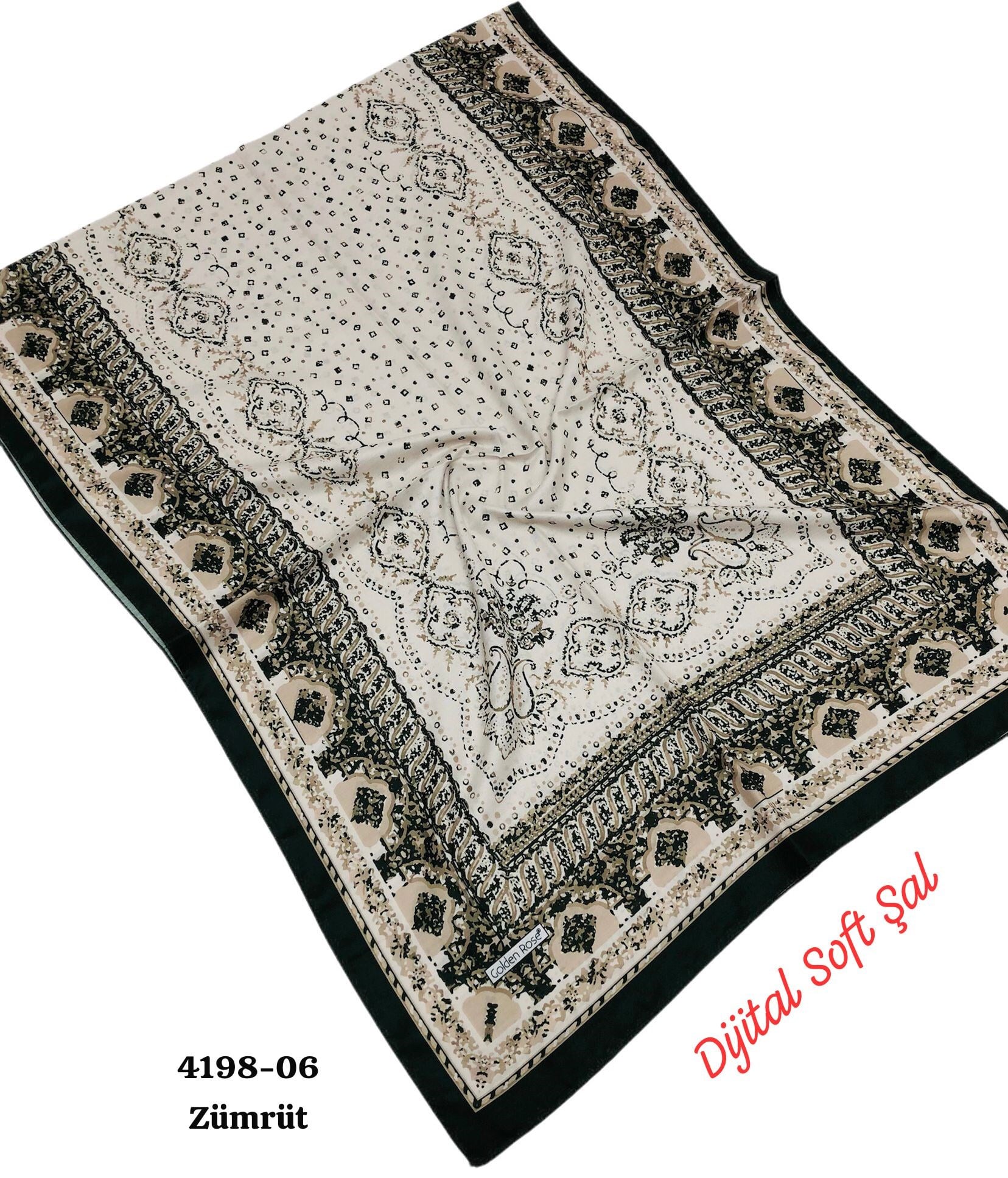 4198 Dijital Soft Şal