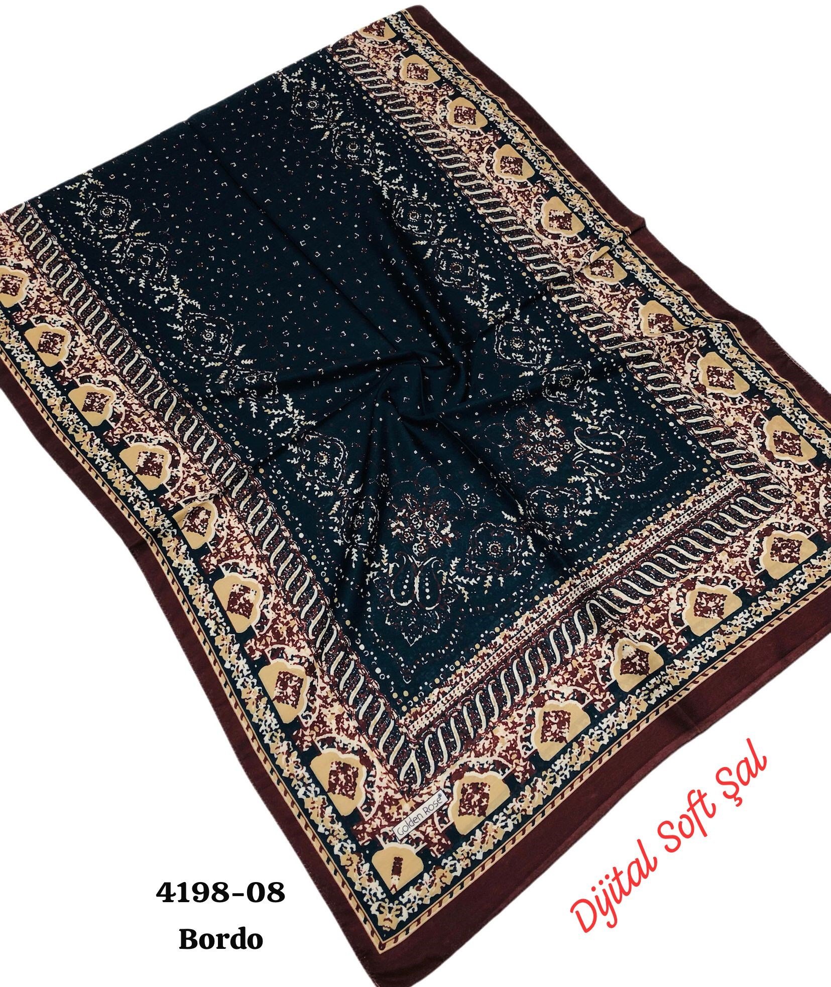 4198 Dijital Soft Şal