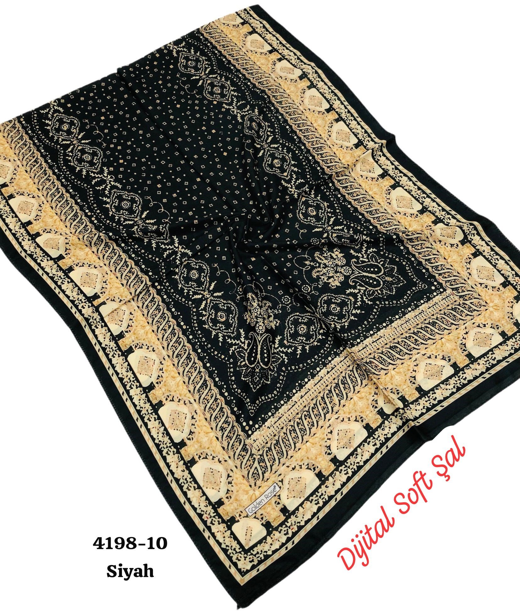 4198 Dijital Soft Şal