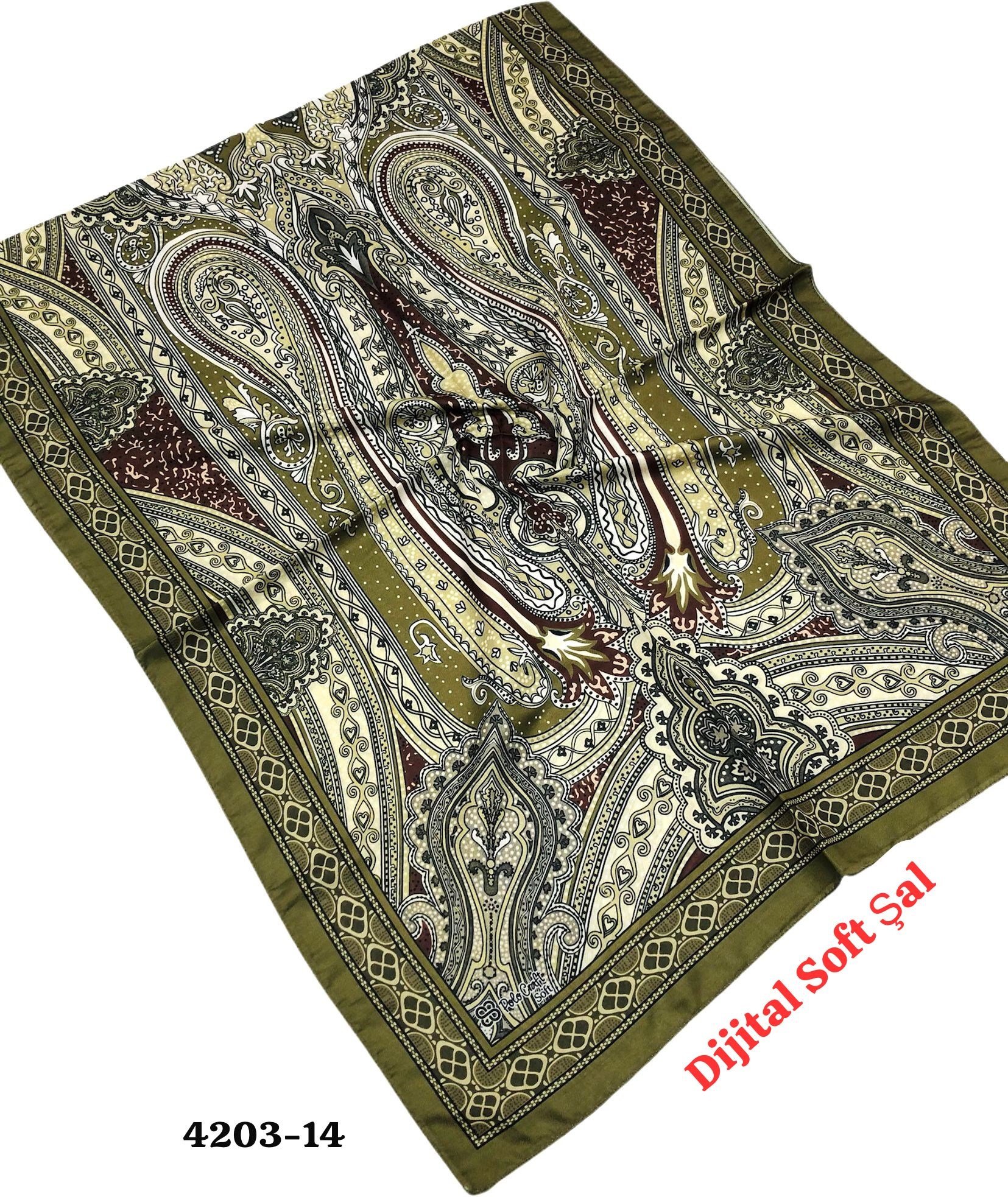 4203 Dijital Soft Şal