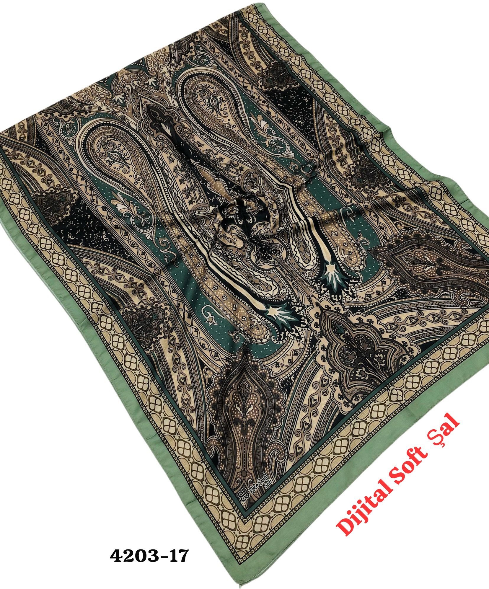 4203 Dijital Soft Şal