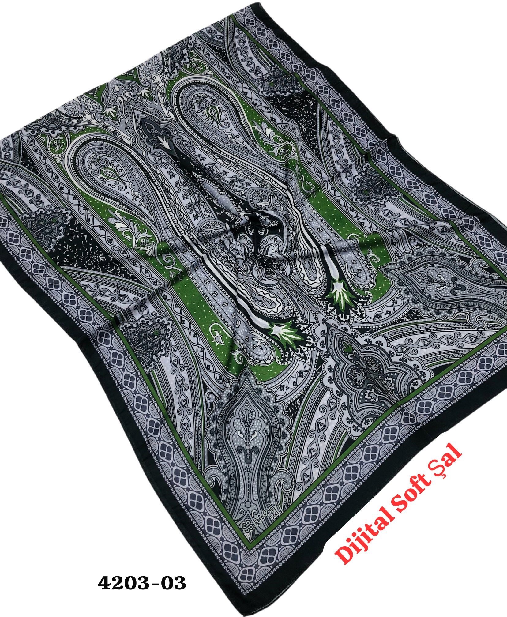 4203 Dijital Soft Şal