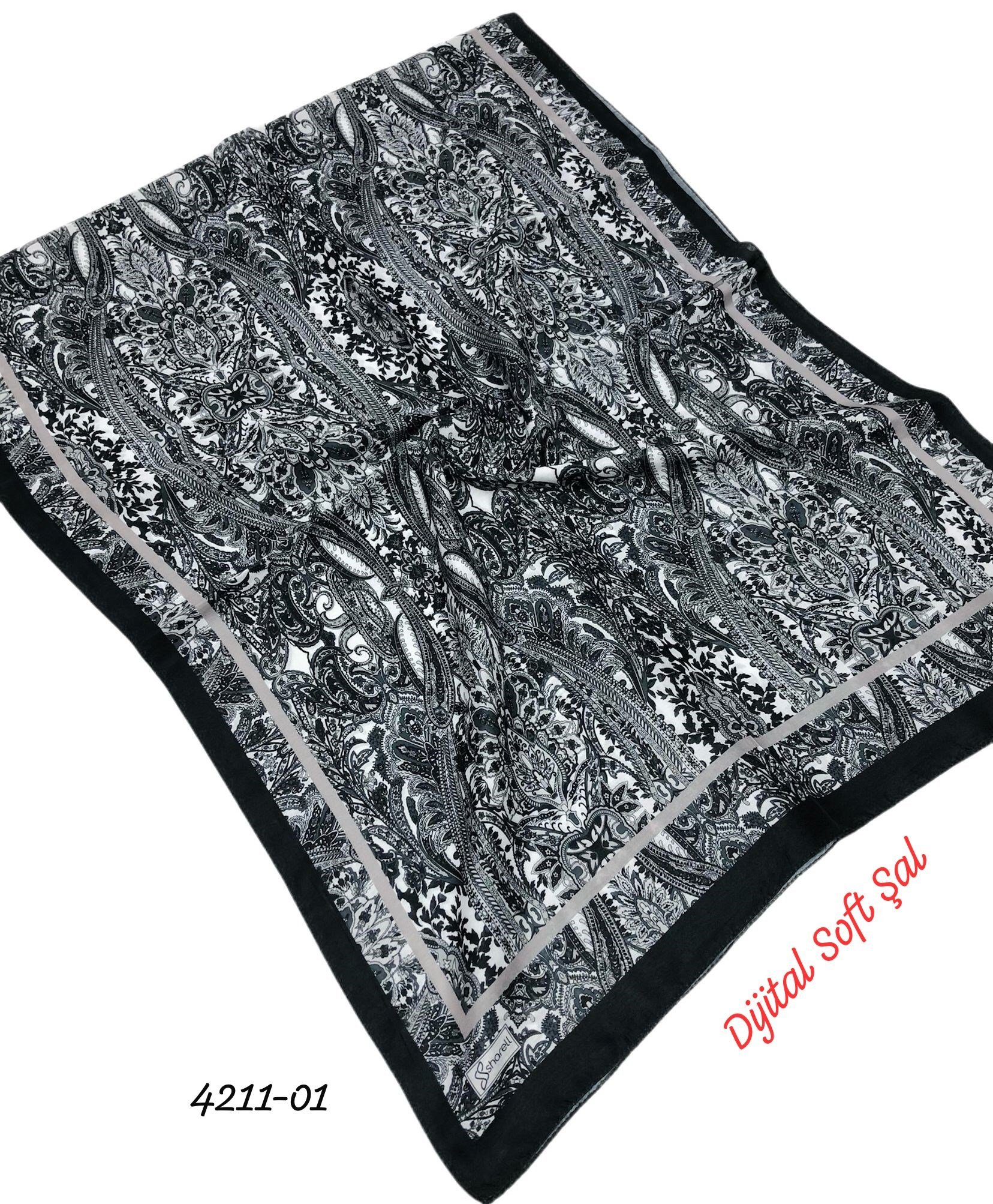 4211 Dijital Soft Şal